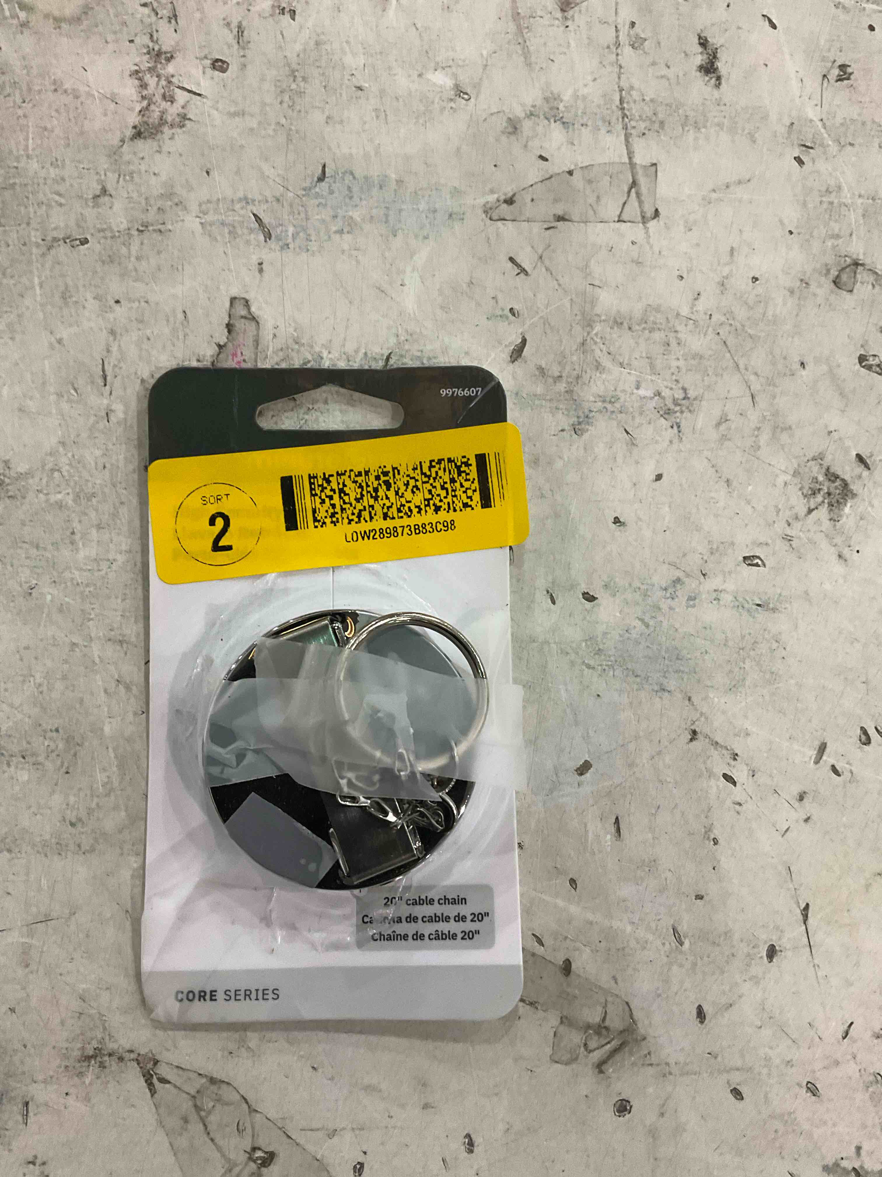 20in cable key chain 