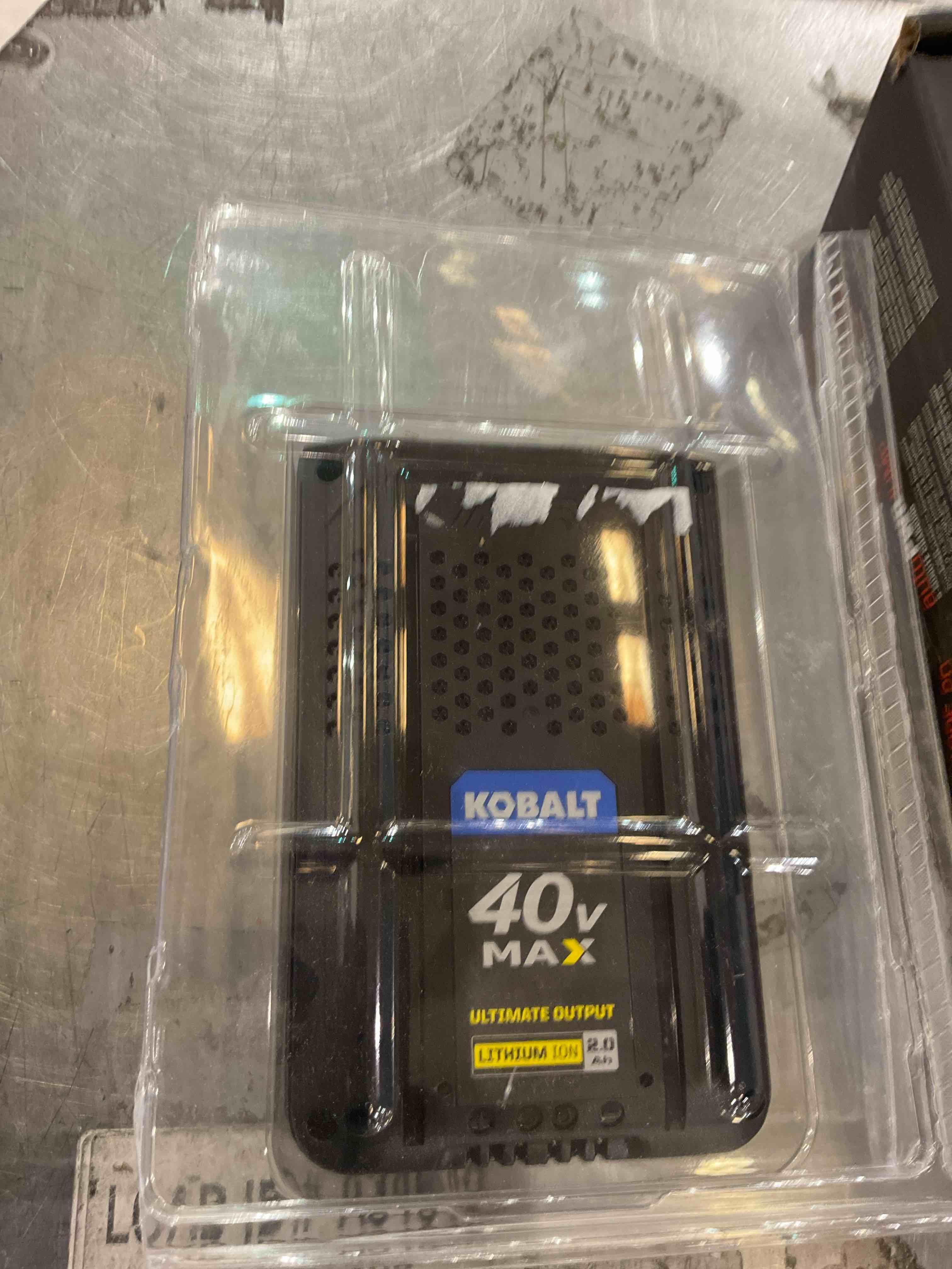 Kobalt 40 v max battery