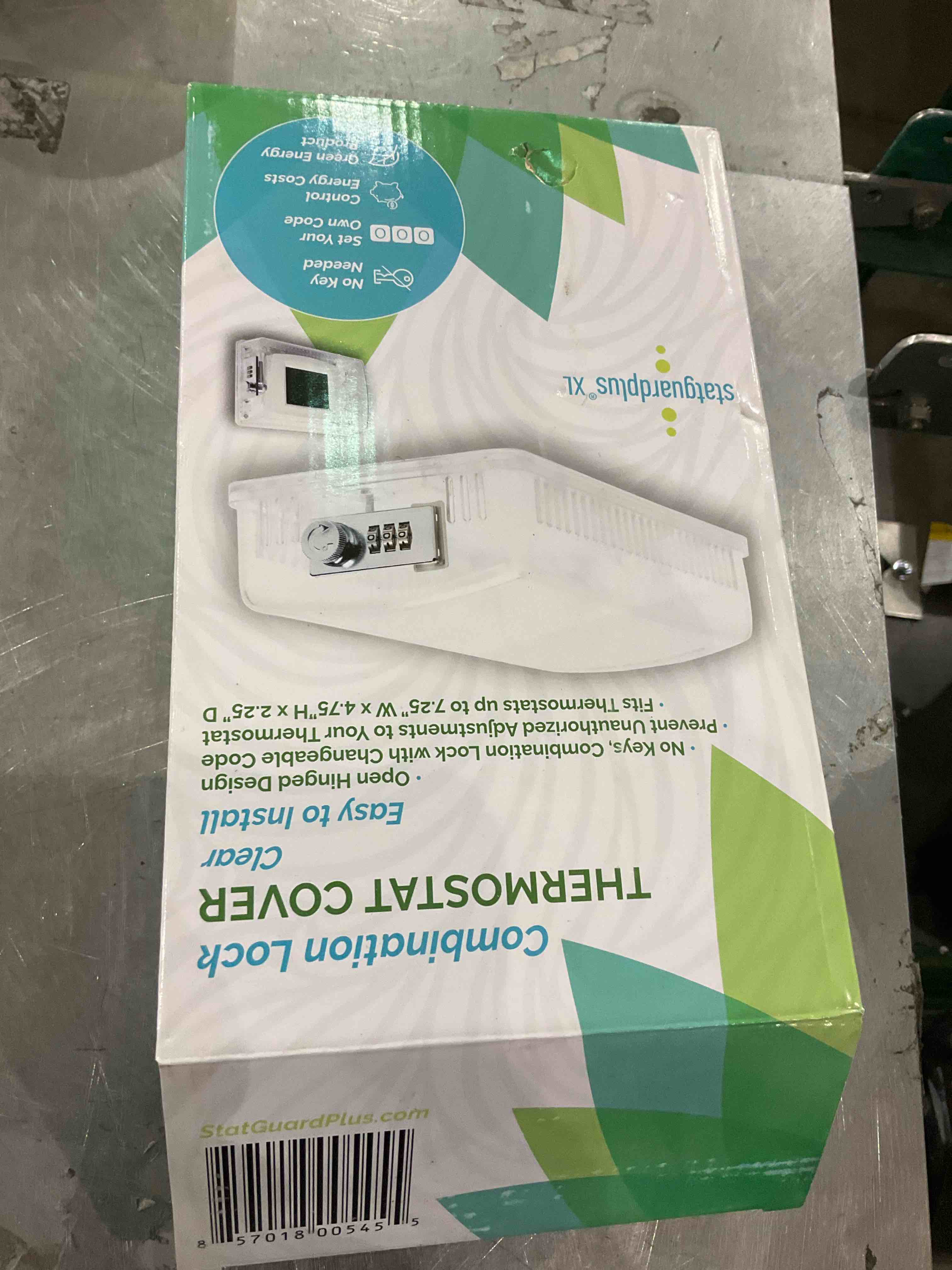 statguardplus XL 4-in x 7-in Plastic Lockable Rectangle Thermostat Cover