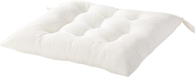 Chair Cushions for Dining Chairs 2 Pack, Tufted Memory Foam Kitchen Seat Cushions,  beige 