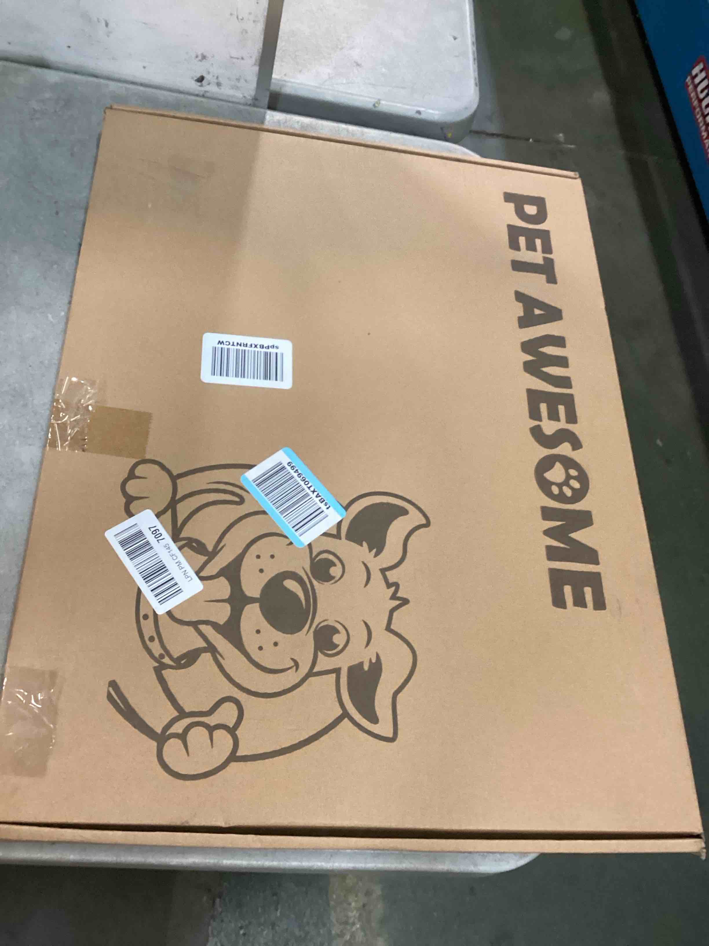 Pet Awesome Dog Potty Tray/Puppy Pee Pad Holder 25”x20” Indoor Wee