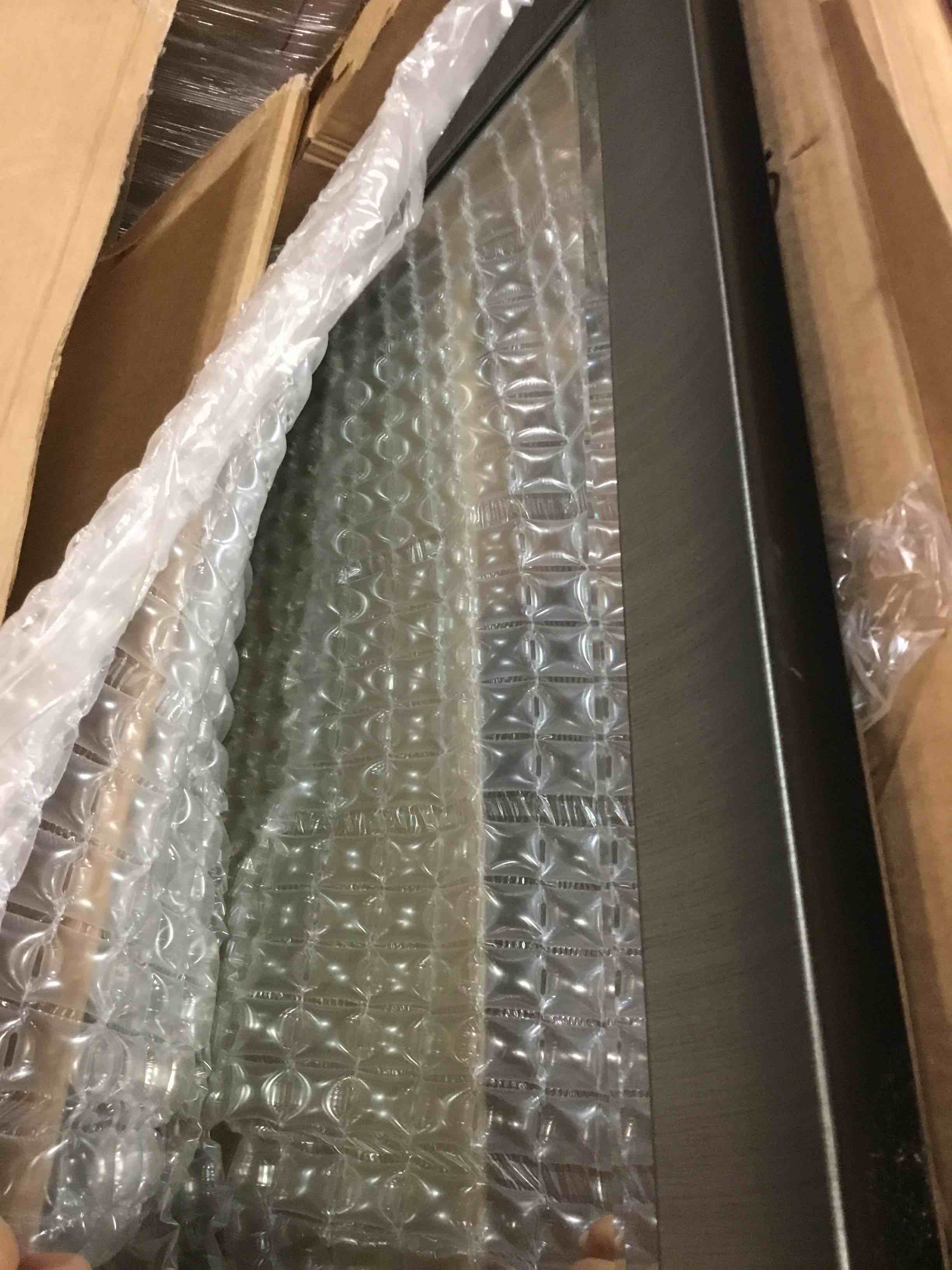 Amanti Art Bathroom Mirror, Elegant Brushed Pewter Wall Mirror for use