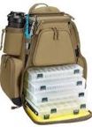 Piscifun Fishing Tackle Backpack with 4 Trays Large Waterproof Tackle Box