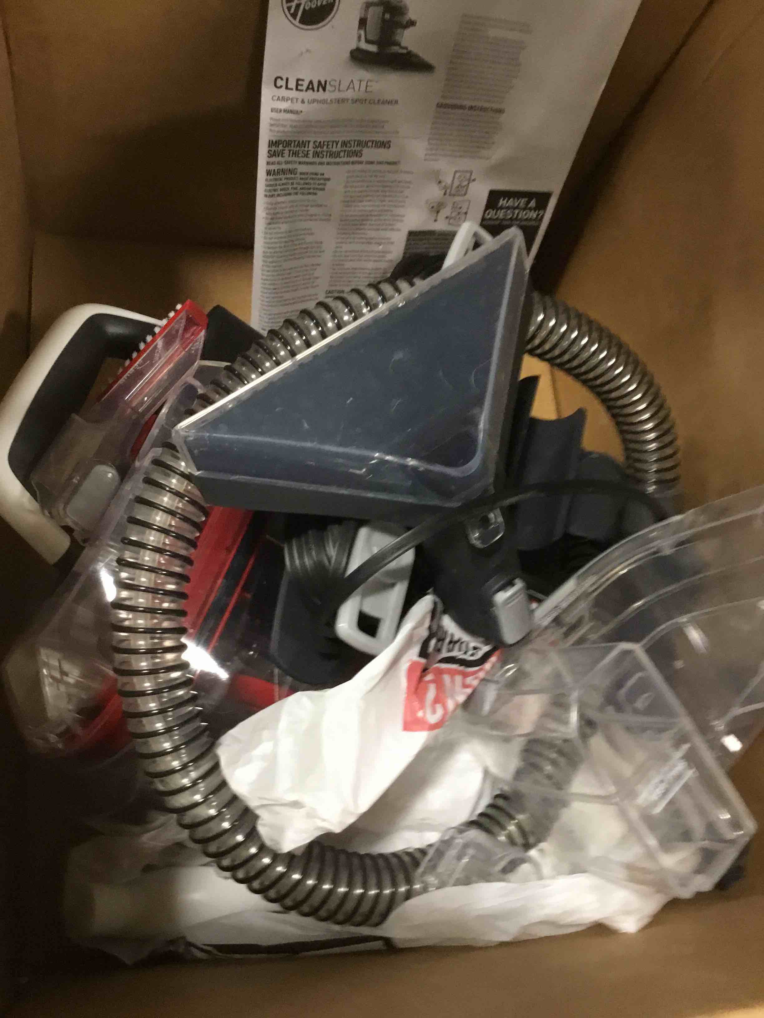 Hoover CleanSlate Plus Portable Carpet & Upholstery Spot Cleaner