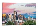 Seattle Downtown - Photograph on Canvas