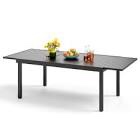 Birmadevi Extendable Metal Dining Table