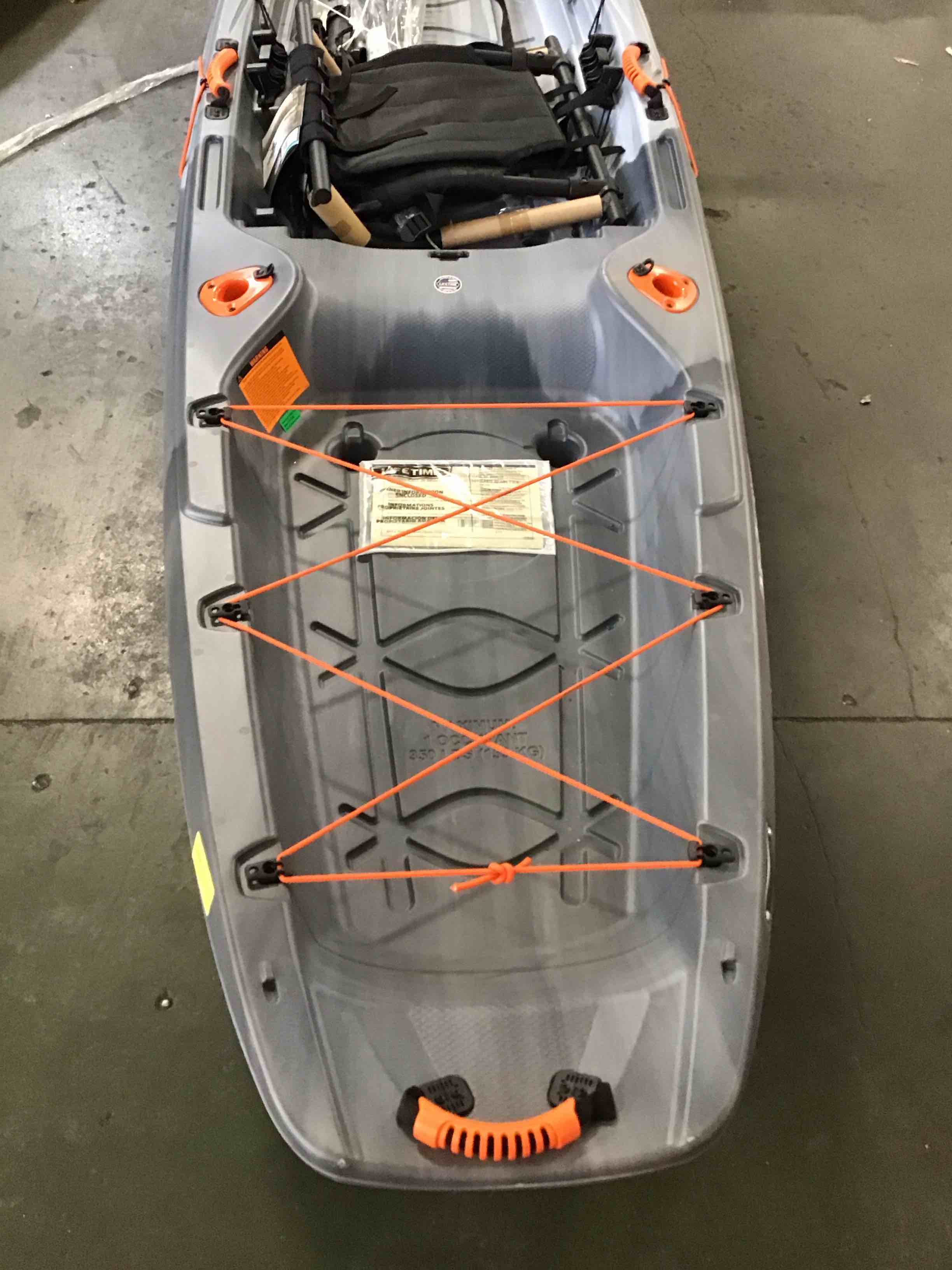 Lifetime Yukon Angler 116 Fishing Kayak (Paddle Included)