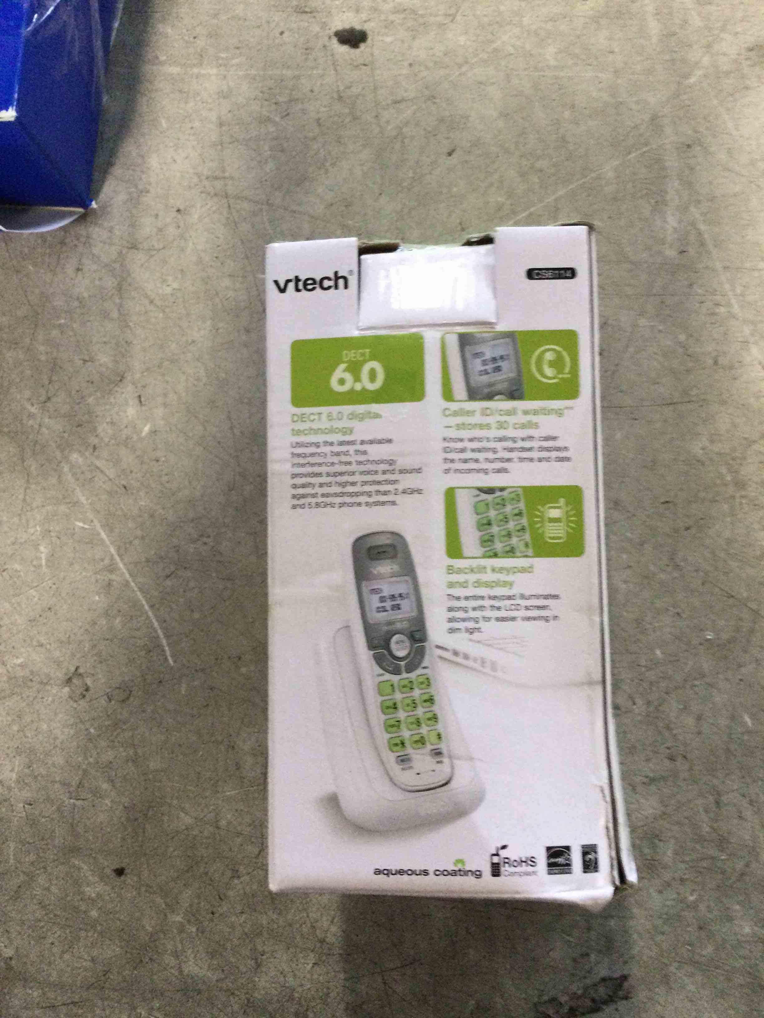 VTech CS6114 DECT 6.0 Digital Cordless Phone With Caller ID/Call