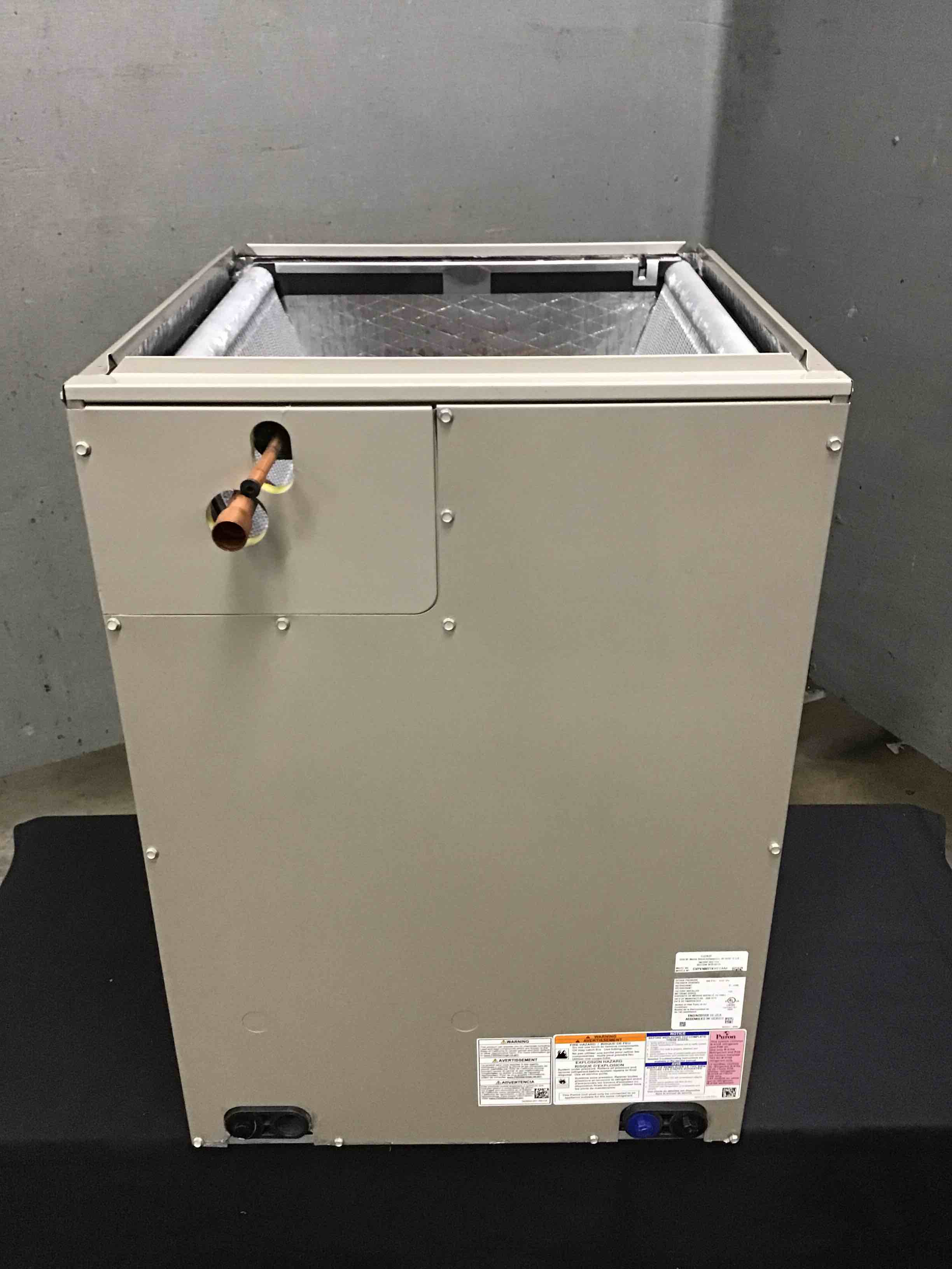 Cased Vertical V-Shaped Evaporator Coil