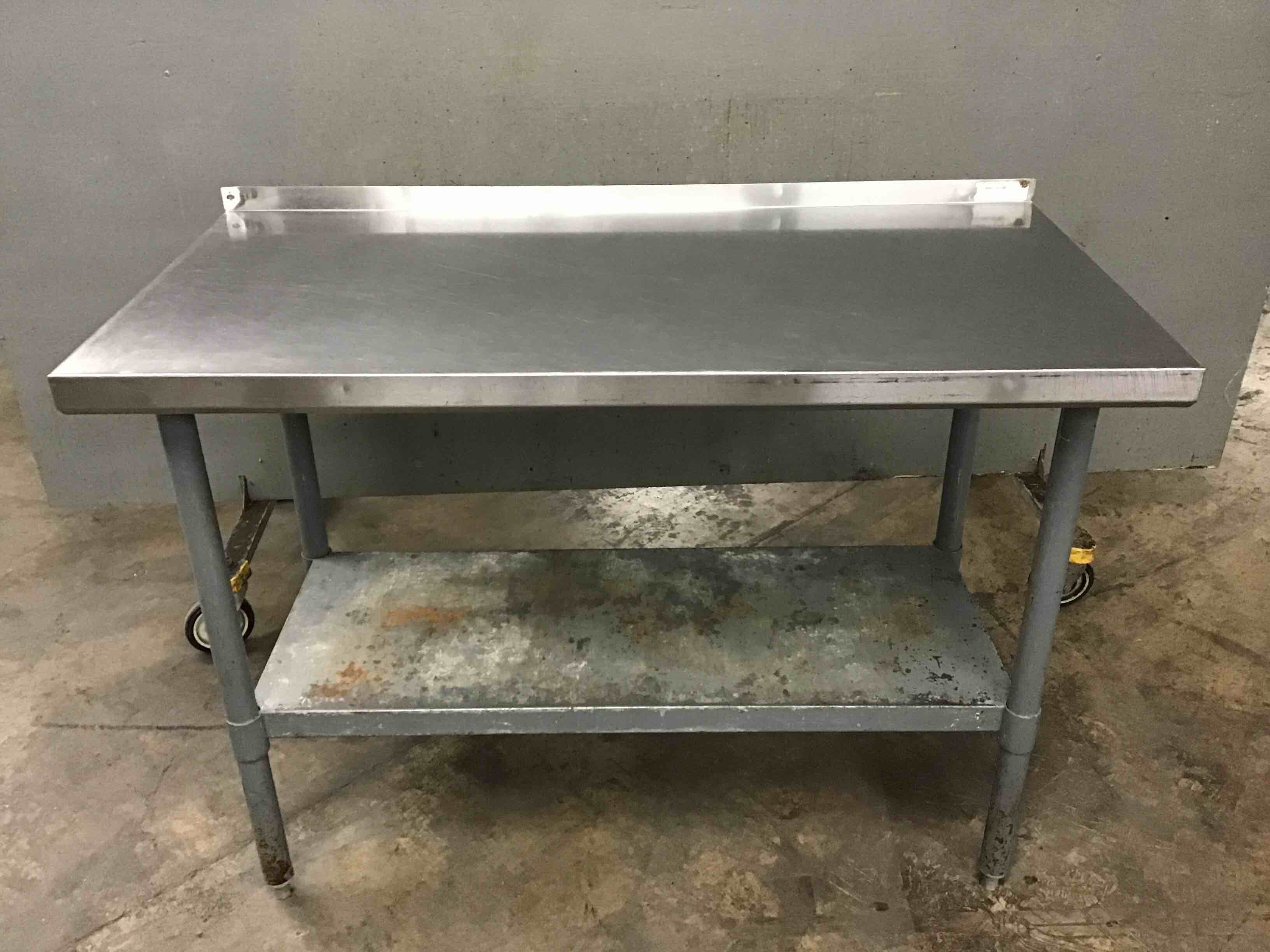 Stainless Steel Table with Under Shelf 