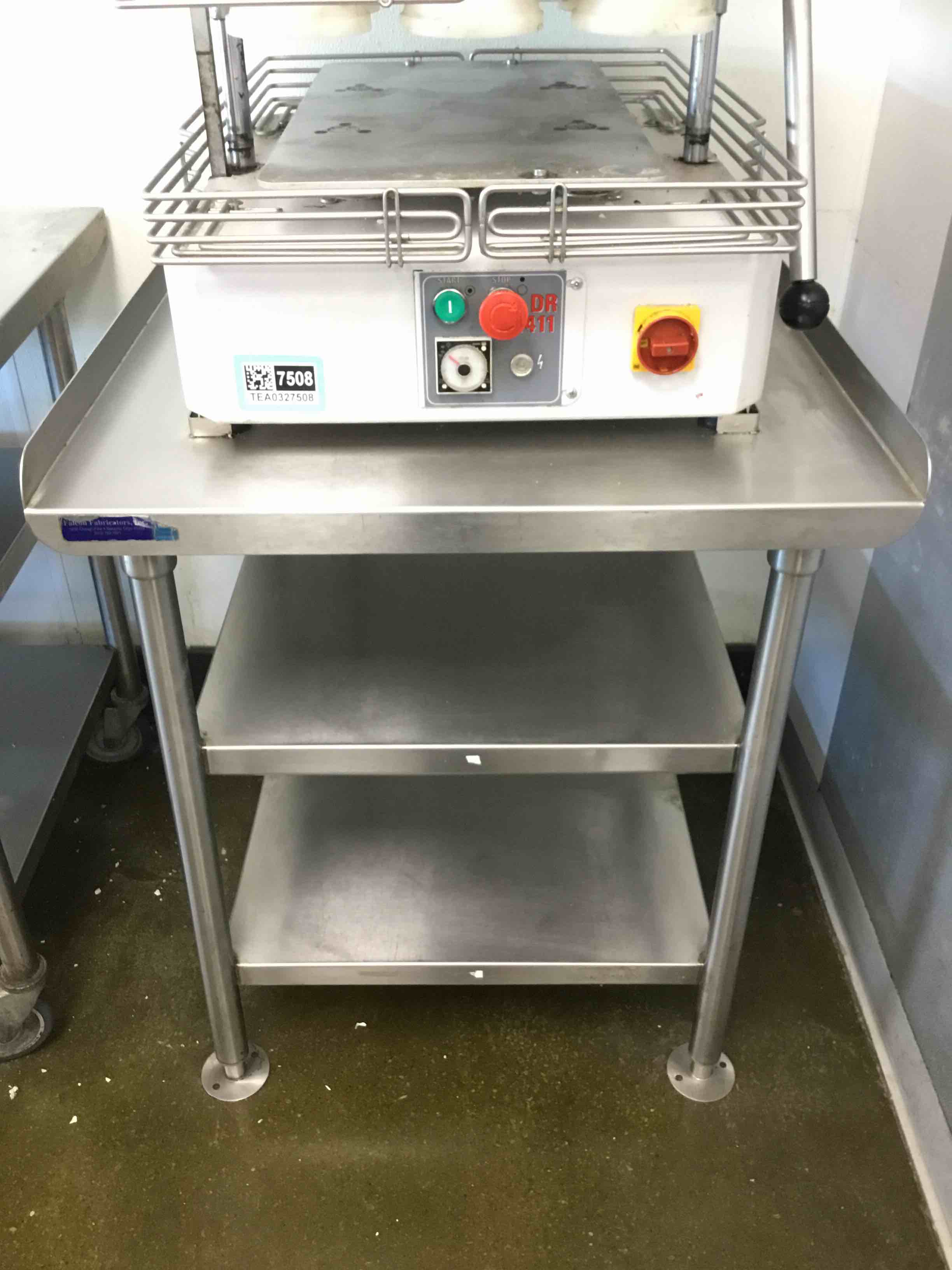 30 Inch Stainless Steel Equipment Stand With Under Shelves 