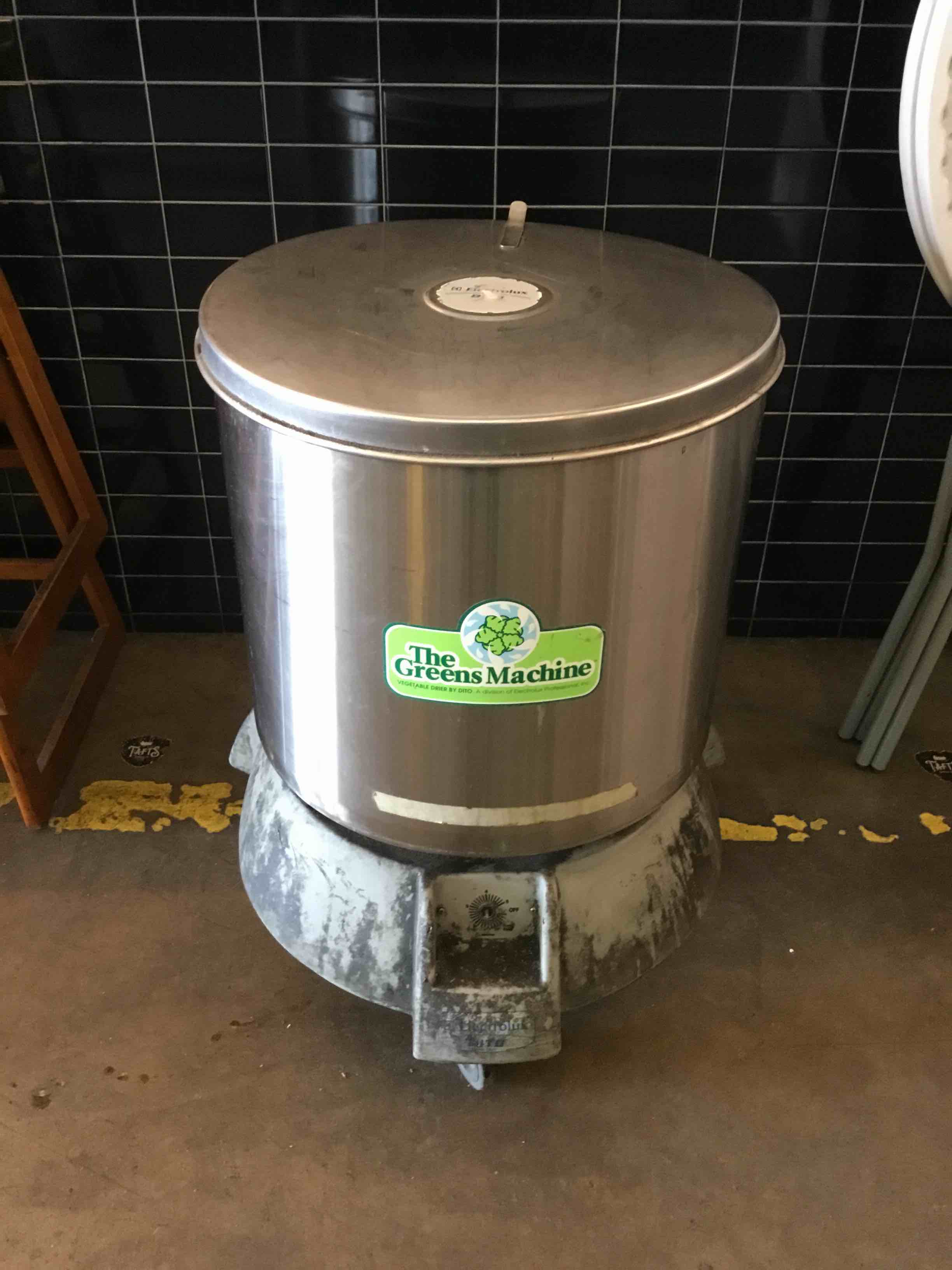 Dito Dean Electrolux VP1 Greens Machine 20 Gallon Vegetable Dryer