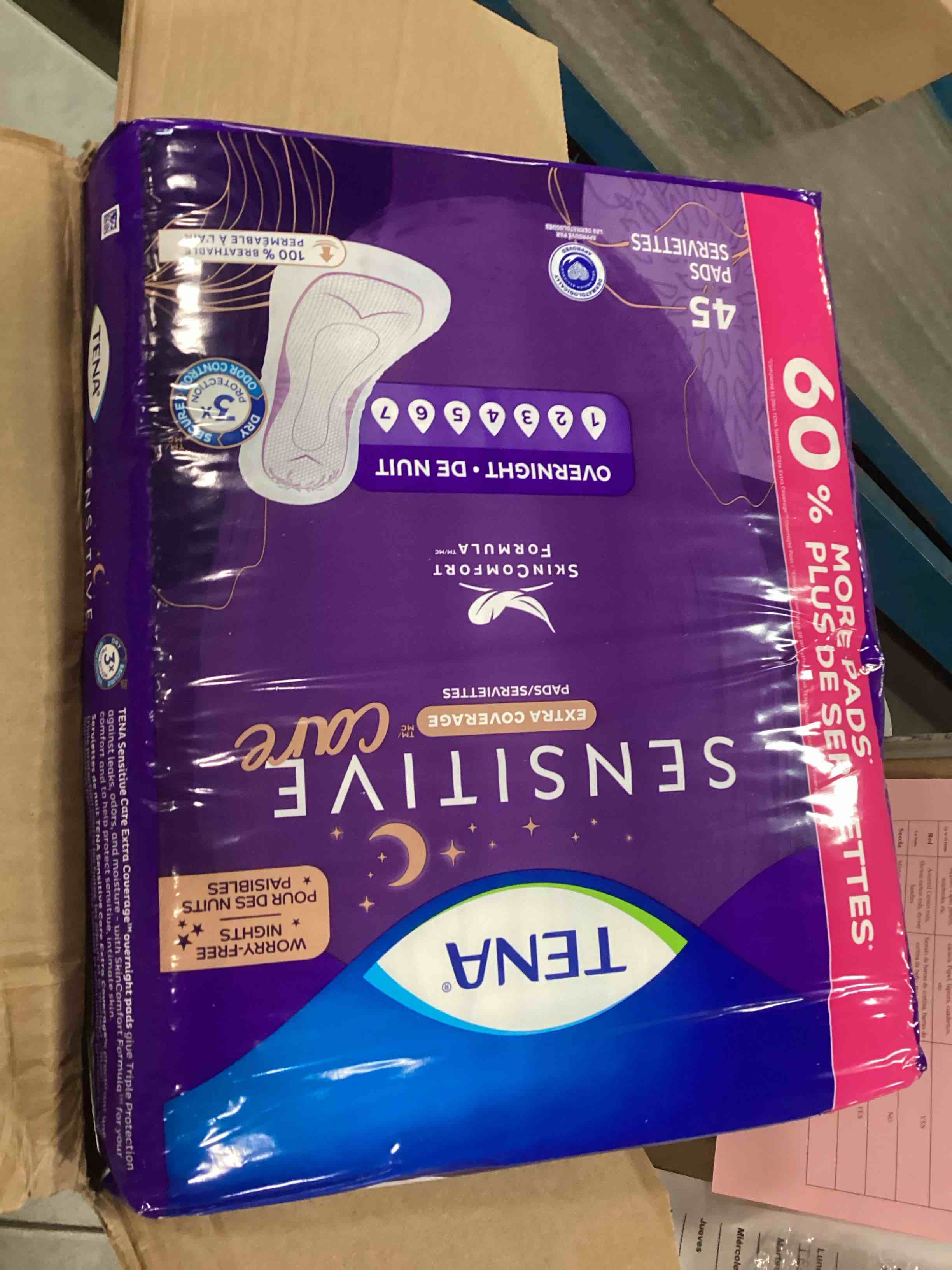 TENA Intimates Bladder Control & Postpartum for Women Incontinence Pads