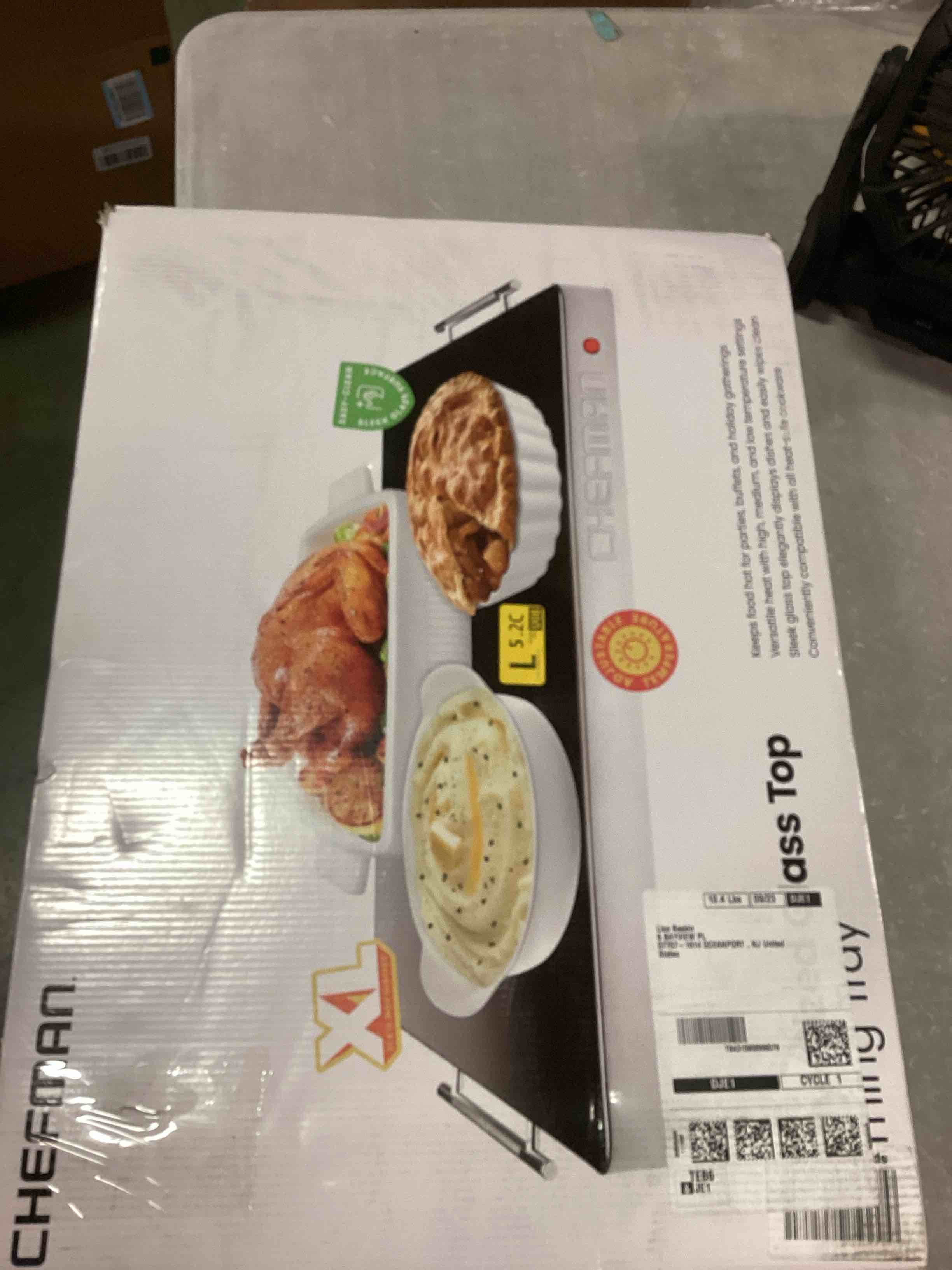 Chefman Electric Warming Tray with Adjustable Temperature Control