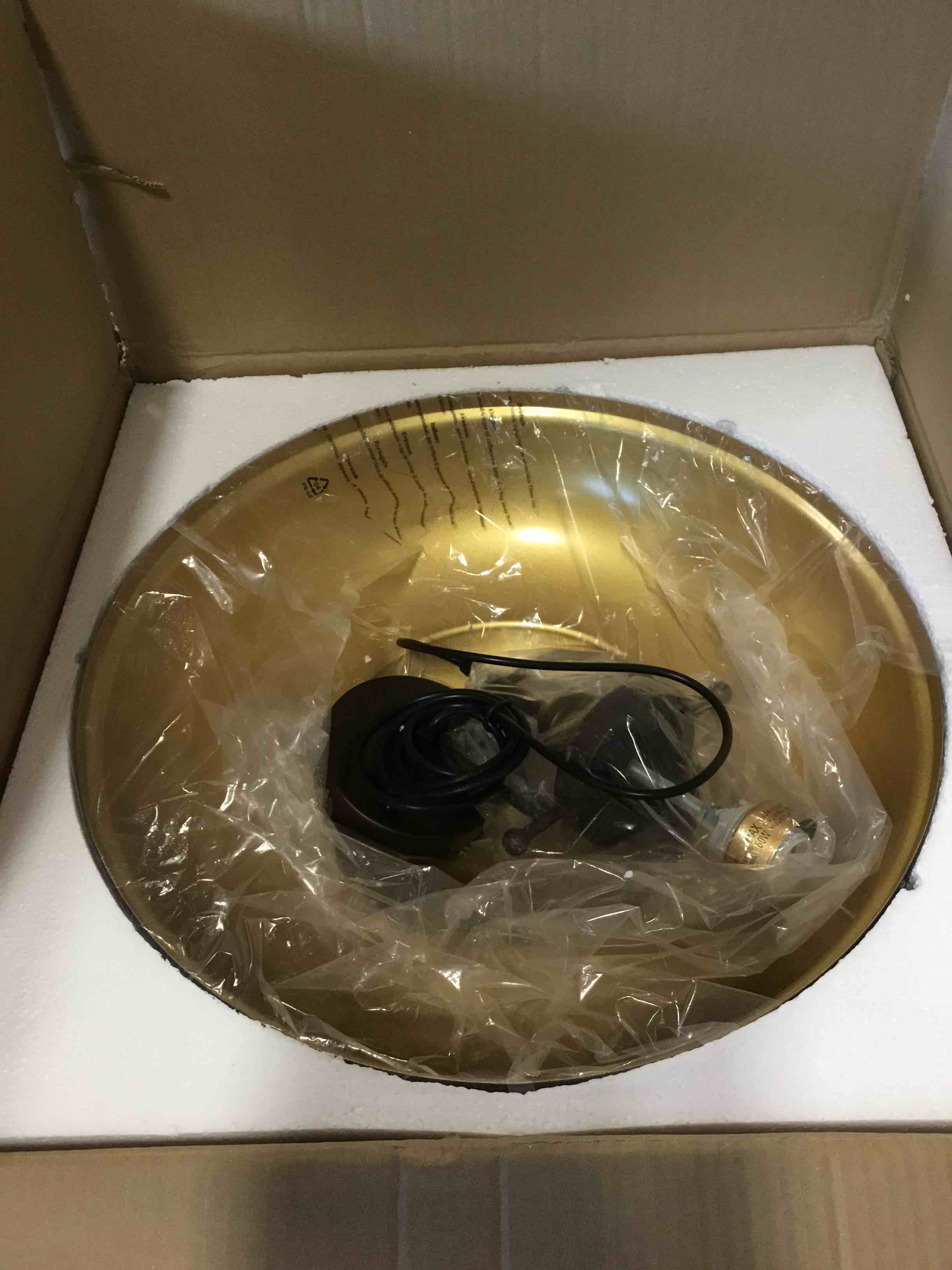 zeyu 17.7 Inch Farmhouse Pendant Light for Kitchen Island, Large