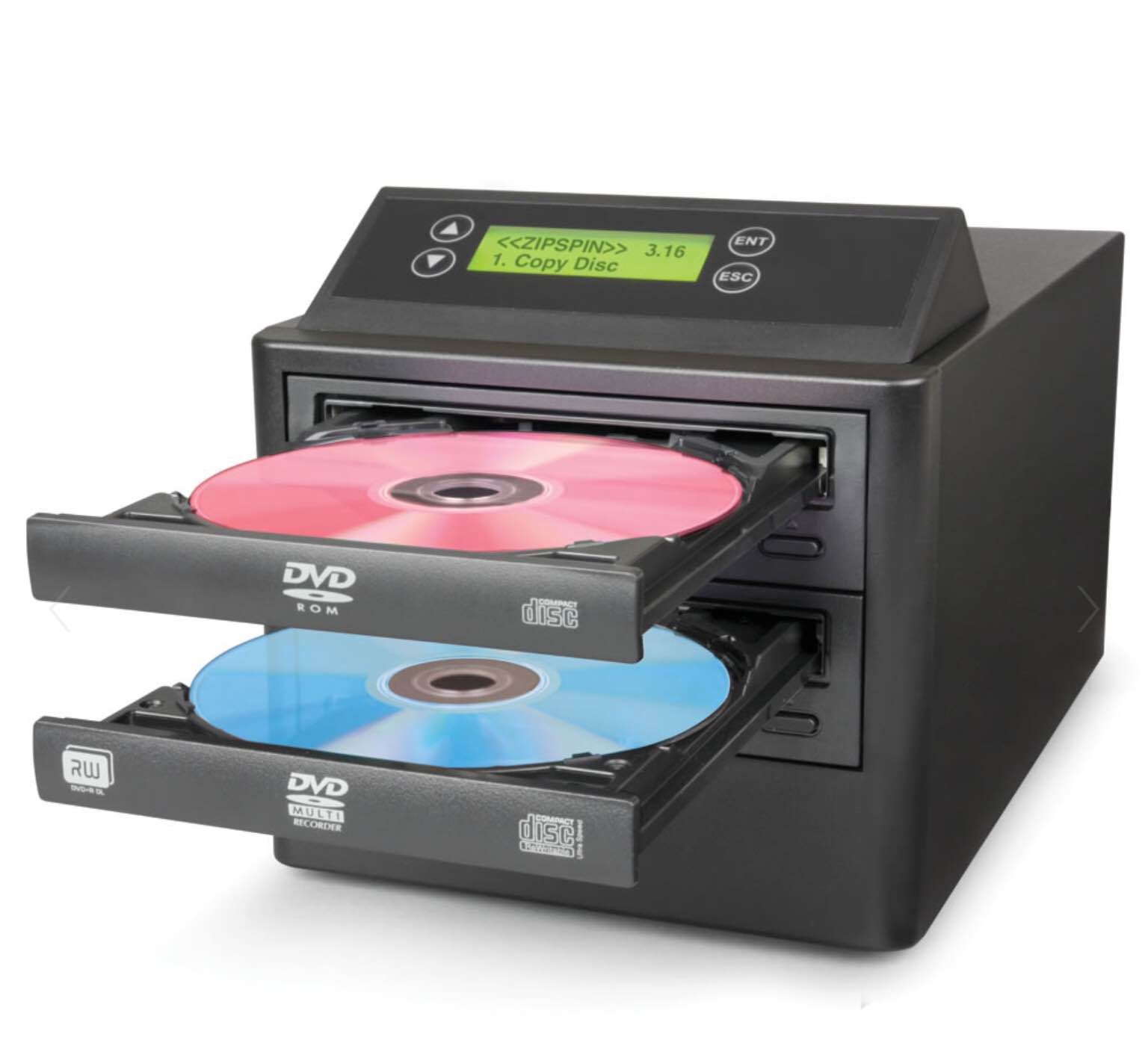 The One Step DVD/CD Duplicator