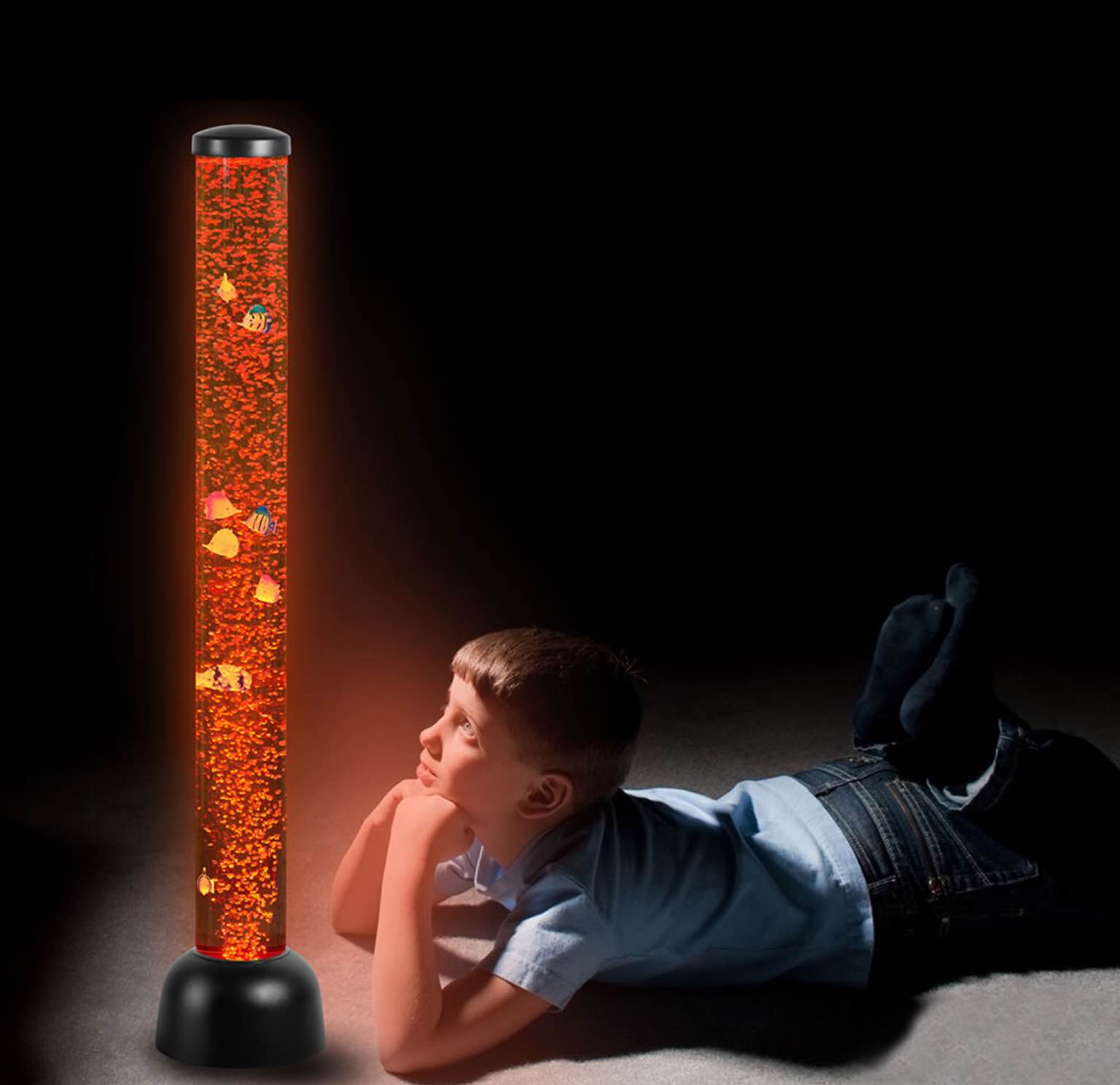 The 3 1/3' Light Show Bubble Aquarium