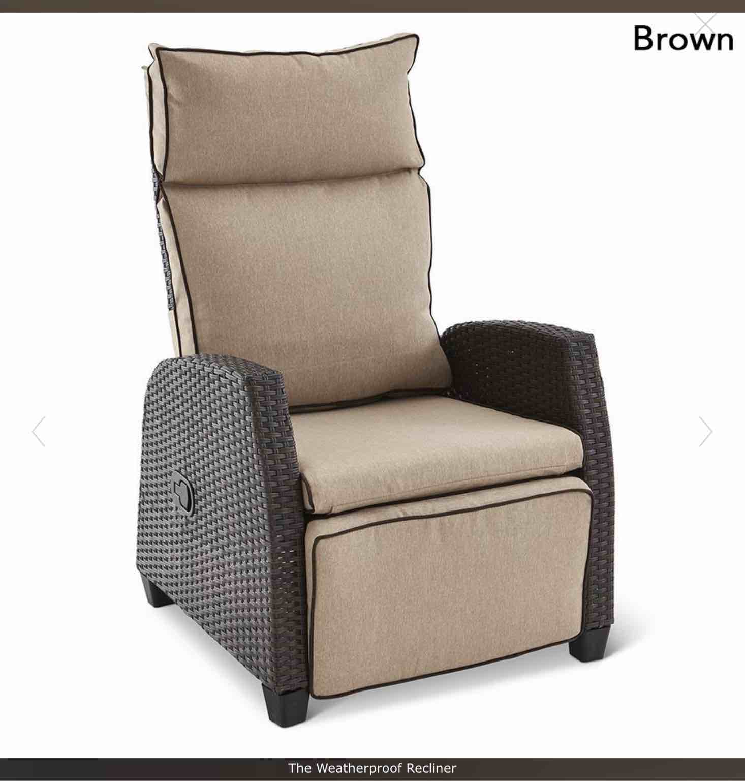 The Weatherproof Outdoor Recliner