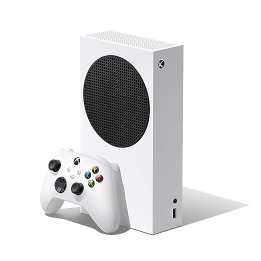 X-BOX Xbox 2021 Microsoft Series S 512GB Game All-Digital Console, One Xbox Wireless Controller, 1440p Gaming Resolution, 4K Streaming, 3D Sound, WiFi, White (Renewed) Visit the Amazon Renewed Store