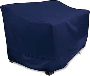 Eevelle Meridian Patio Day Chaise Lounge Chair Cover– Marinex Marine Grade Fabric Durable Waterproof - Outdoor Lawn Chair Covers - Weather Protection- (33"H x 78"L x 33.5"W - Navy Eevelle Meridian Patio Day Chaise Lounge Chair Cover– Marinex Marine Grade Fabric Durable Waterproof - Outdoor Lawn Chair Covers - Weather Protection- (33"H x 78"L x 33.5"W - Navy