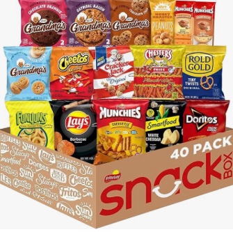 Frito-Lay Ultimate Snack Care Package, 40 Count