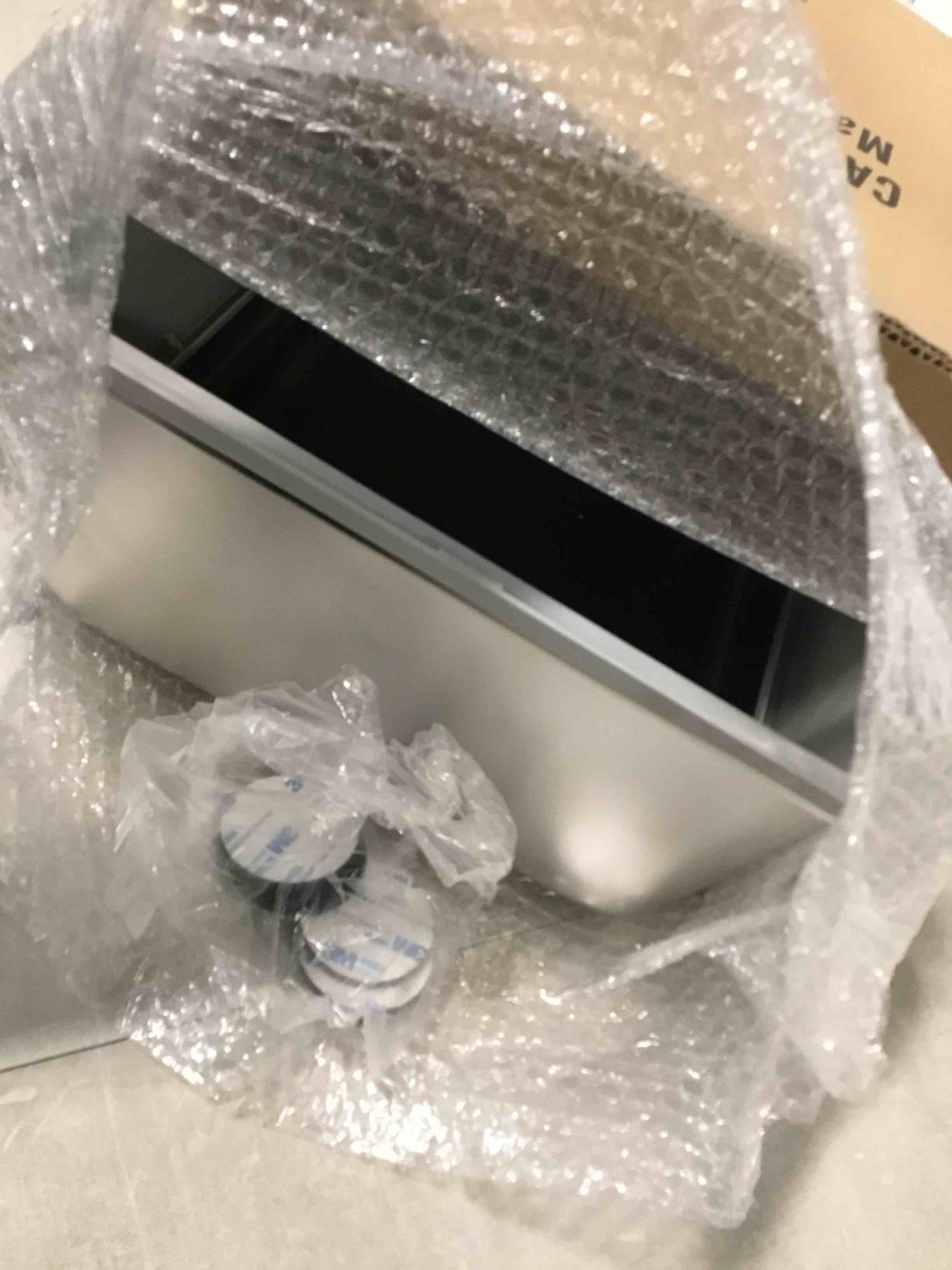 ( missing scoop ) Stainless Steel Cat Litter Box with Lid