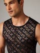 Savage X Fenty:  BREAKOUT BASE LAYER GRAPHIC MESH TANK Size: XXL 