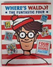Where's Waldo? The Funtastic Four & a Coloring Poster. New boxed set.