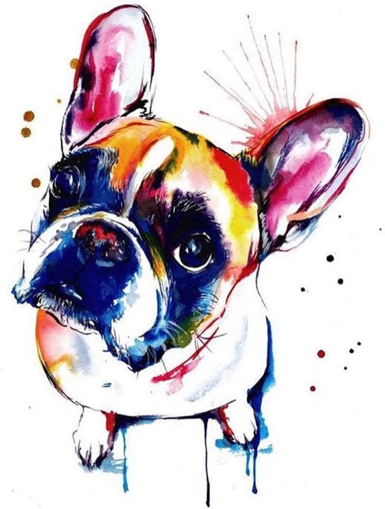 Adults Jigsaw Puzzle 1000 Piece Wooden Adults Children Puzzles,French Bulldog Dog Animal,Jigsaw for Active Thinking Party Entertainment,Decompression Toys Gift Family Landscape Decoration