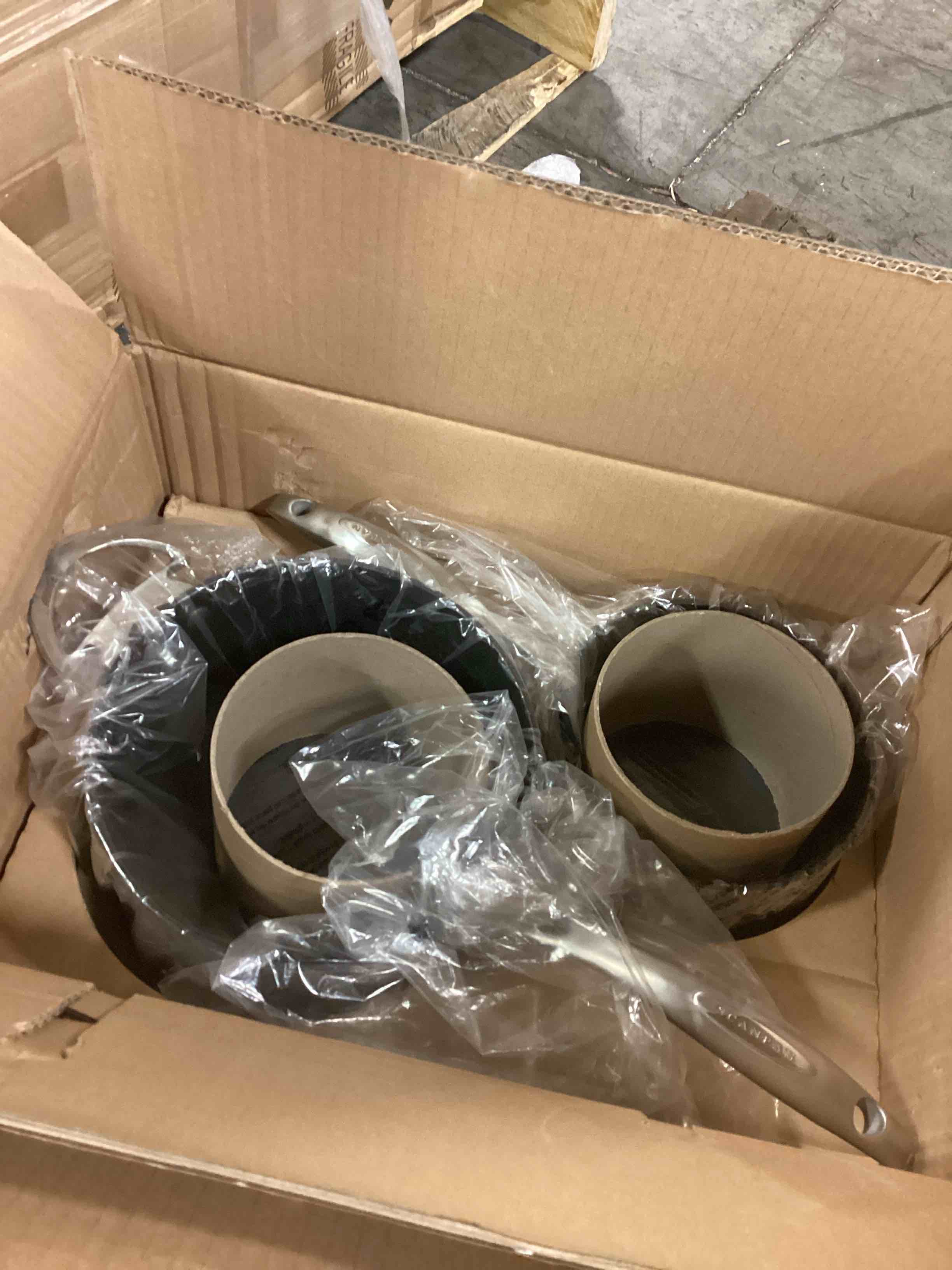 GreenPan Valencia Pro Hard Anodized Healthy Ceramic Nonstick 2QT and 3QT Saucepan Pot Set with Lids, PFAS-Free, Induction, Dishwasher Safe, Oven Safe, Gray