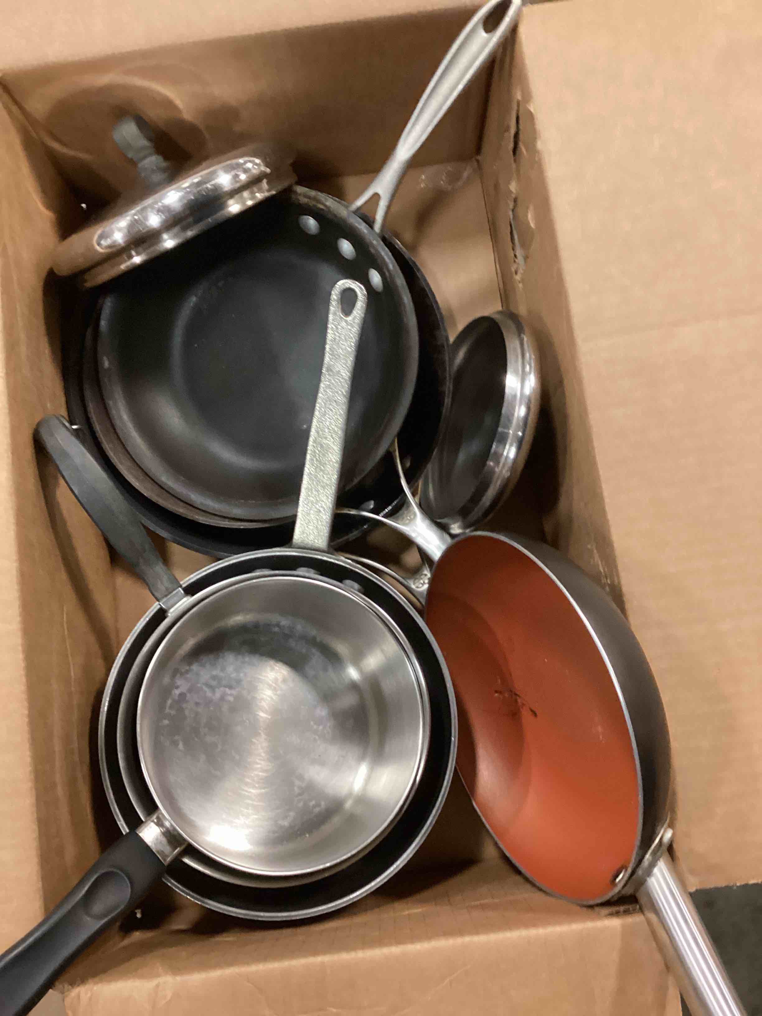 ASSORTED FRY PAN &POT