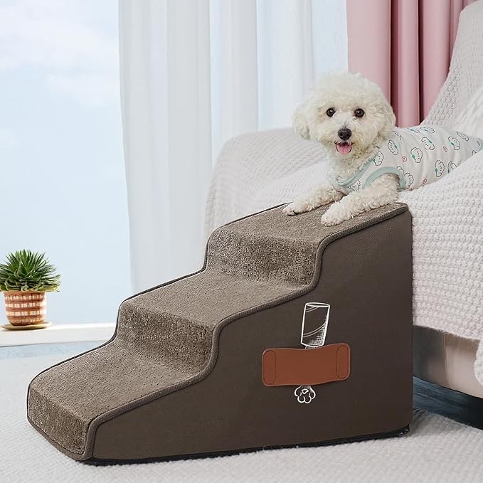 Prime Exclusive Deal $23.59 This deal is exclusively for Amazon Prime members. Join Prime Cancel anytime Already a member? Sign in Ships from Amazon Sold by Supet 2-US Returns Returnable until Jan 31, 2025 Payment Secure transaction See more Regular Price $39.98 FREE delivery Monday, December 2 Ships from: Amazon Sold by: Supet 2-US Add to List Supet Dog Stairs for Small Medium Dogs to Get on Bed, Anti-Slip Dog Ramp for Bed Couch Car, Pet Stairs Steps for Doggie Puppy Cat Touch the image to zoom in Supet Dog Stairs for Small Medium Dogs to Get on Bed, Anti-Slip Dog Ramp for Bed Couch Car, Pet Stairs Steps for Doggie Puppy Cat