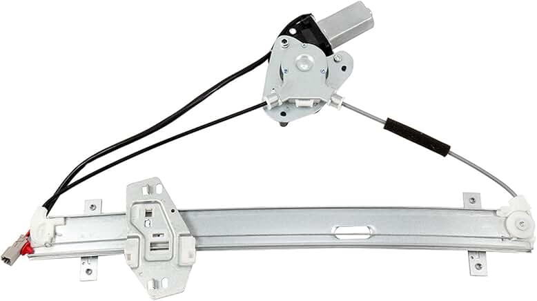 FINDAUTO Power Window Regulator Rear Left Driver Side with Motor fits for 2003-2007 for Honda for Accord 72750-SDA-A01, 72750-SDC-A01 748-044