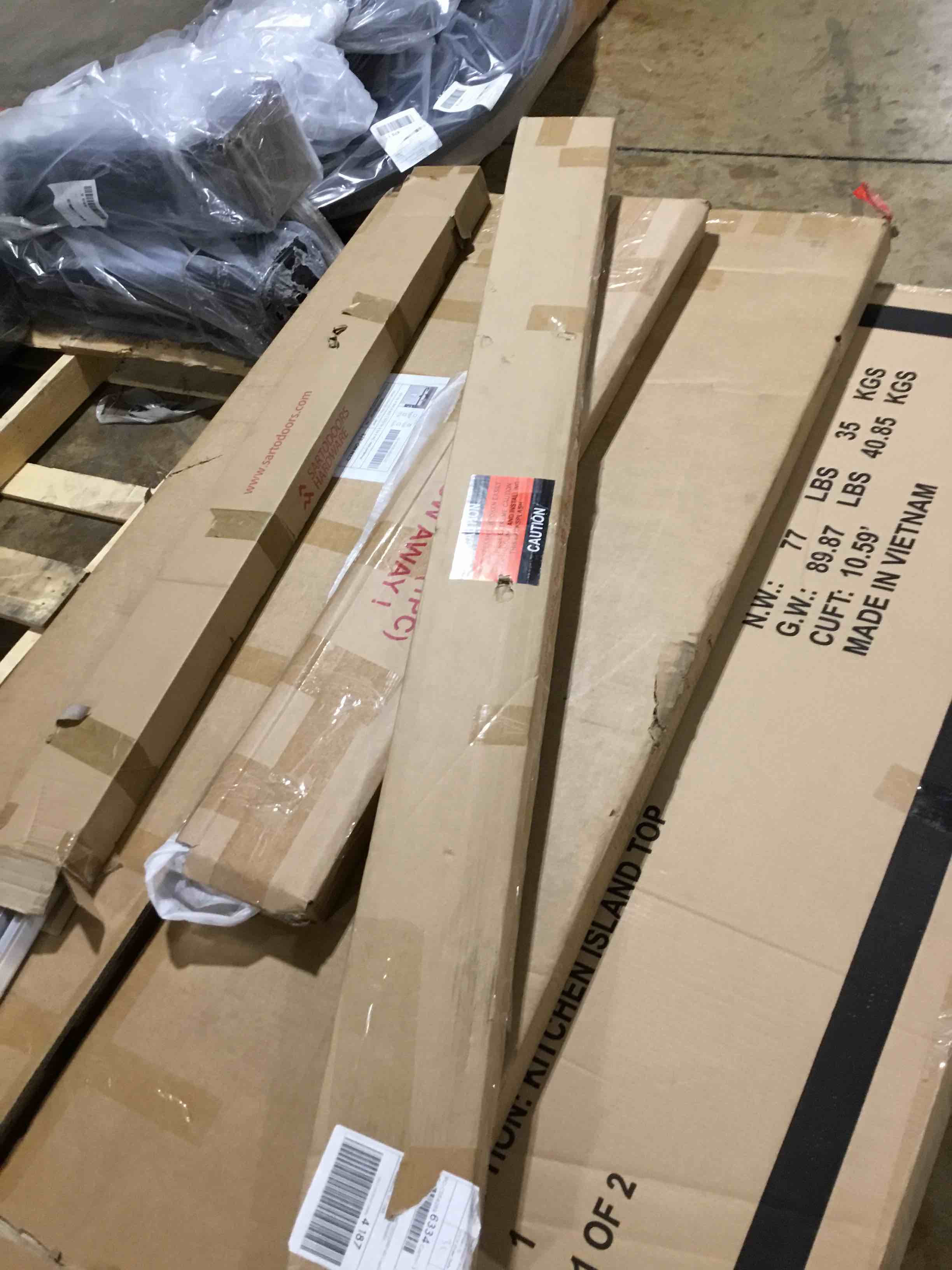  recon carrara white stone backsplash