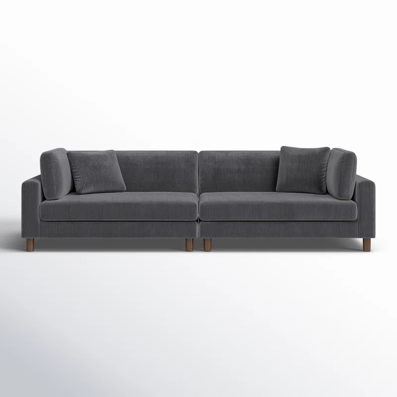 Assel 116'' Corduroy Sofa