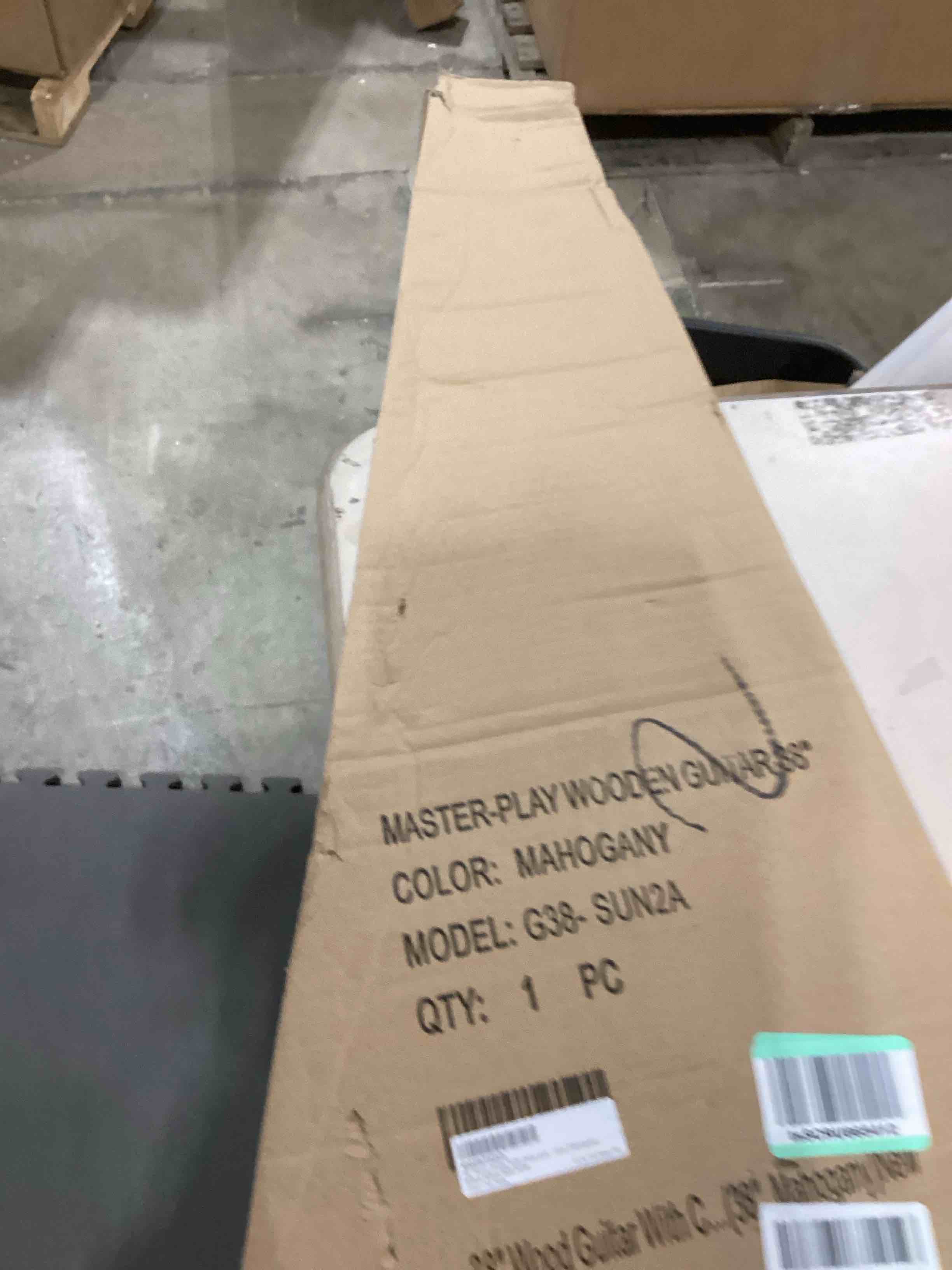 Best Choice Products 38in Beginner All Wood Acoustic Guitar Starter Kit w/Gig Bag, 6 Celluloid Picks, Nylon Strings, Capo, Cloth, Strap w/Pick Holder - Natural Mahogany