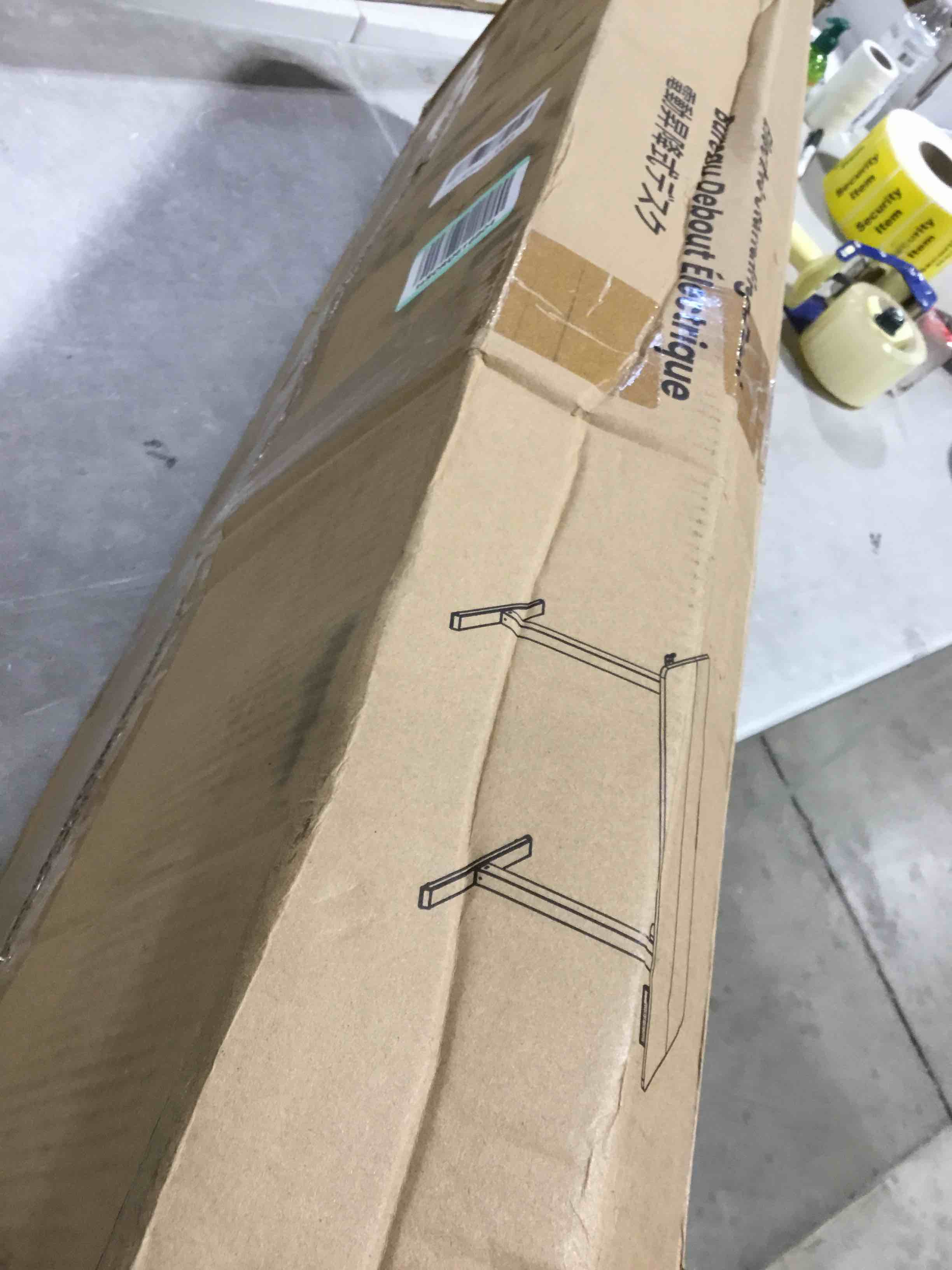 ErGear Height Adjustable Electric Standing Desk, 48 x 24 Inches Sit