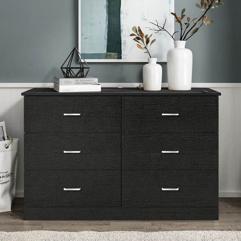 Black Oak Allyannah 6 - Drawer Dresser