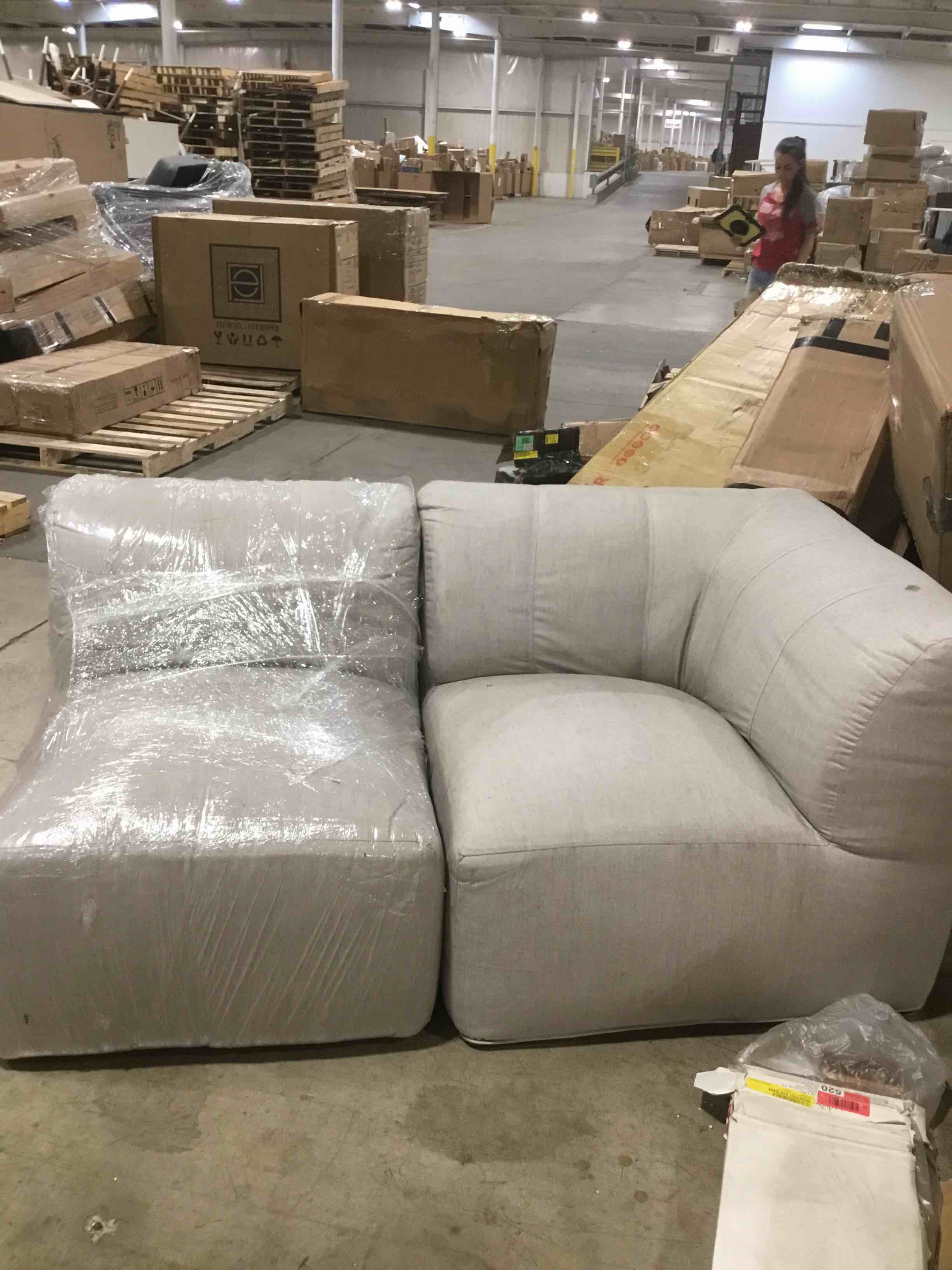 Grey Sectional Couch