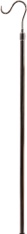 SSWBasics Chrome Reach Garment Hook - Durable Chrome Clothes Hook Pole - Adjustable High Reach Garment Hook - Extendable Metal Clothing Hook Pole for Retail, Boutique, and Home Closet Organization