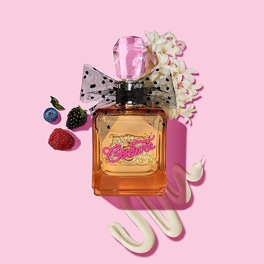 Juicy Couture Viva La Juicy Gold Eau De Parfum, Women's Perfume with Notes of Luscious Berry, Jasmine Sambac & Vanilla Cream - Fruity & Sweet, EDP Spray(1.7 Fl.Oz)