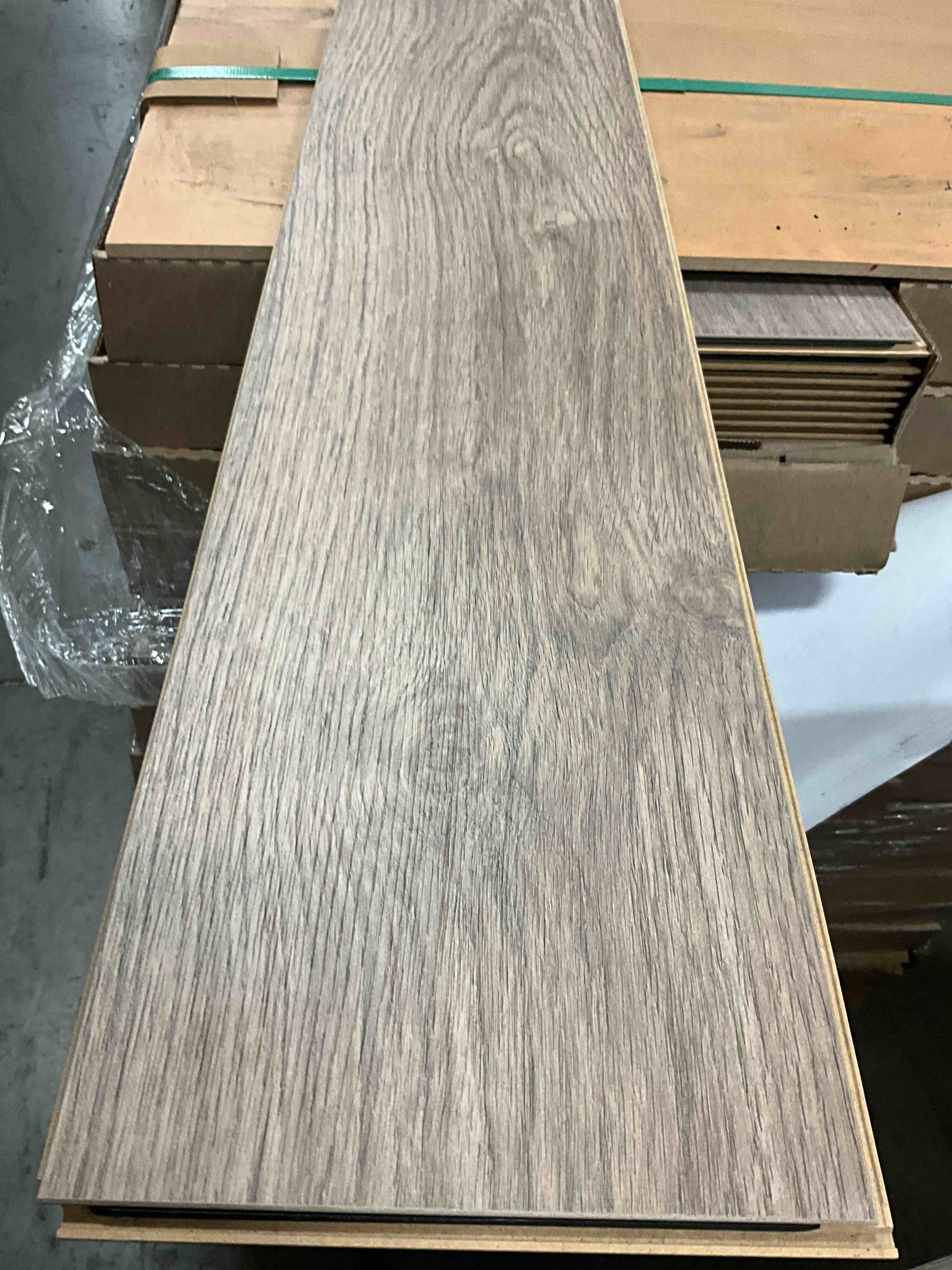 56 boxes, 1,332.18 sq. ft., 7.5 x 50.75, 7mm, laminate flooring, your bid per sq. ft.