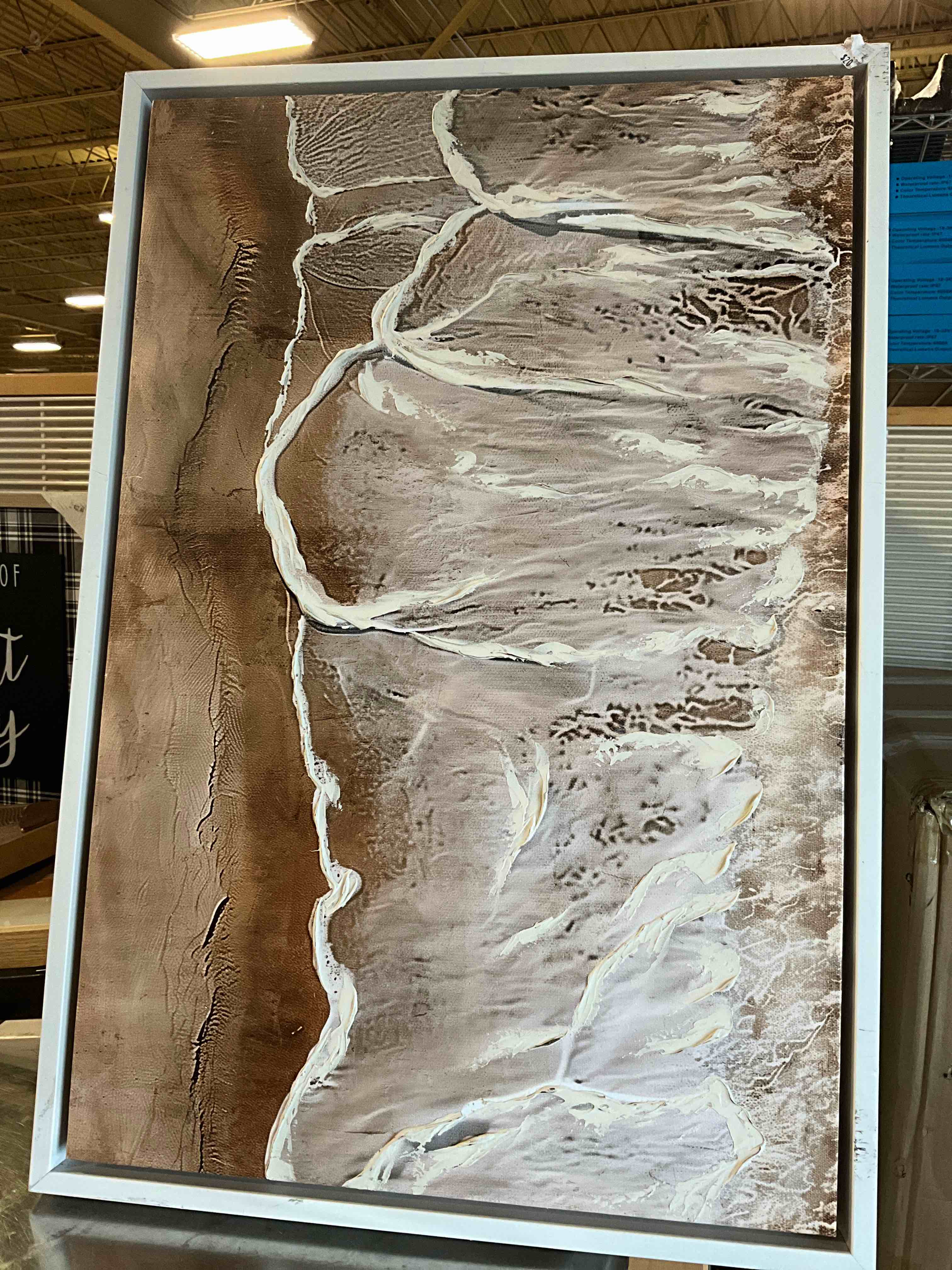 Abstract Wall Art Canvas, 17” x 25”