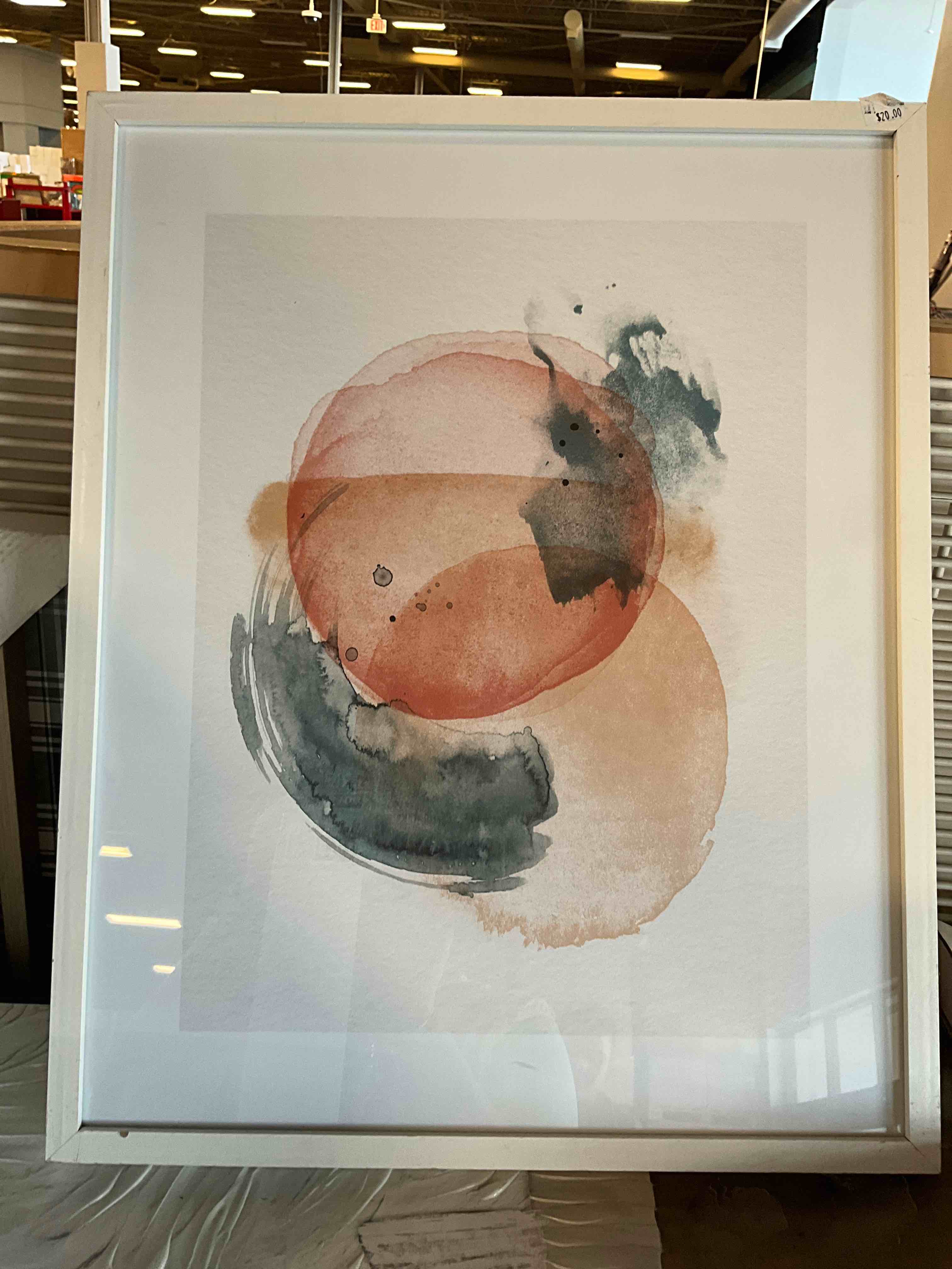 Abstract Wall Canvas Art 16” x 20”