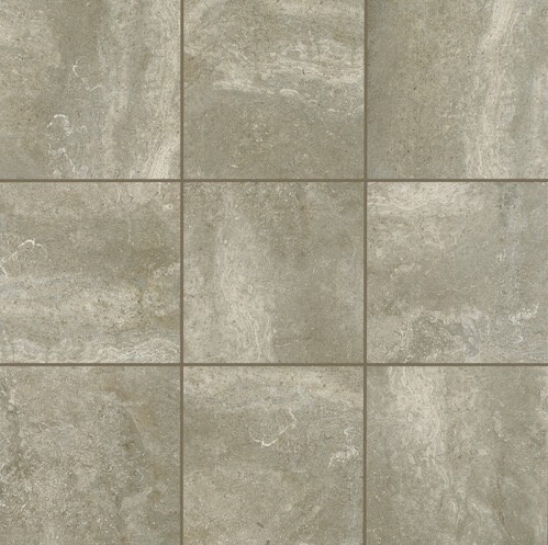 MOHAWK - VIA PIAVE meteor brown 20x20 porcelain tile - bid per box 