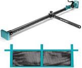 Cargo Bar for Pickup Truck Bed Expands from 40 to 70 in with 200 LB Bearing Capacity, Comes with 1 Cargo Net Organizer, 1 Divider Bar