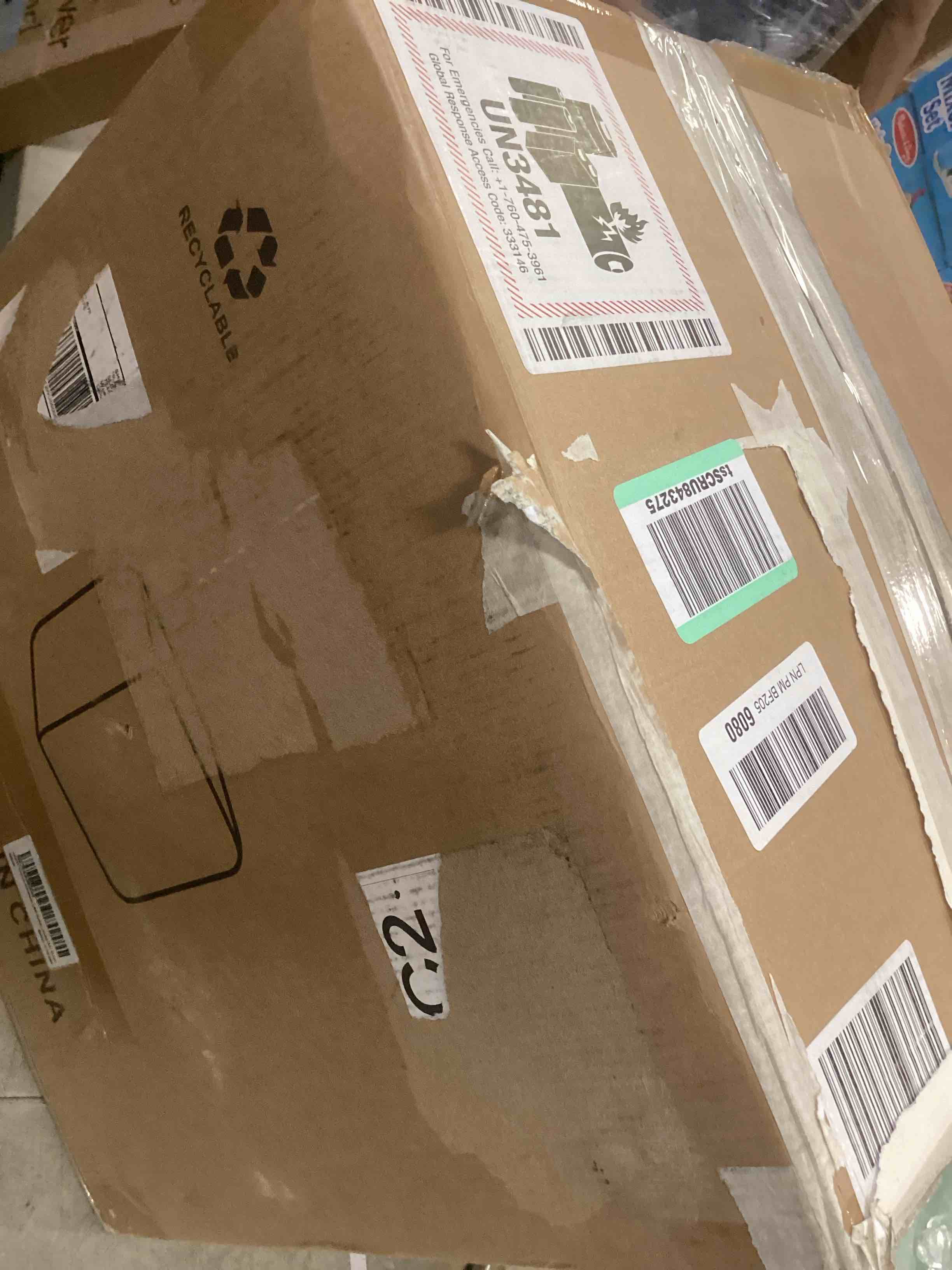 YESIE 16Inch Cordless LED Cube Chair Light,Detachable Easy Charging