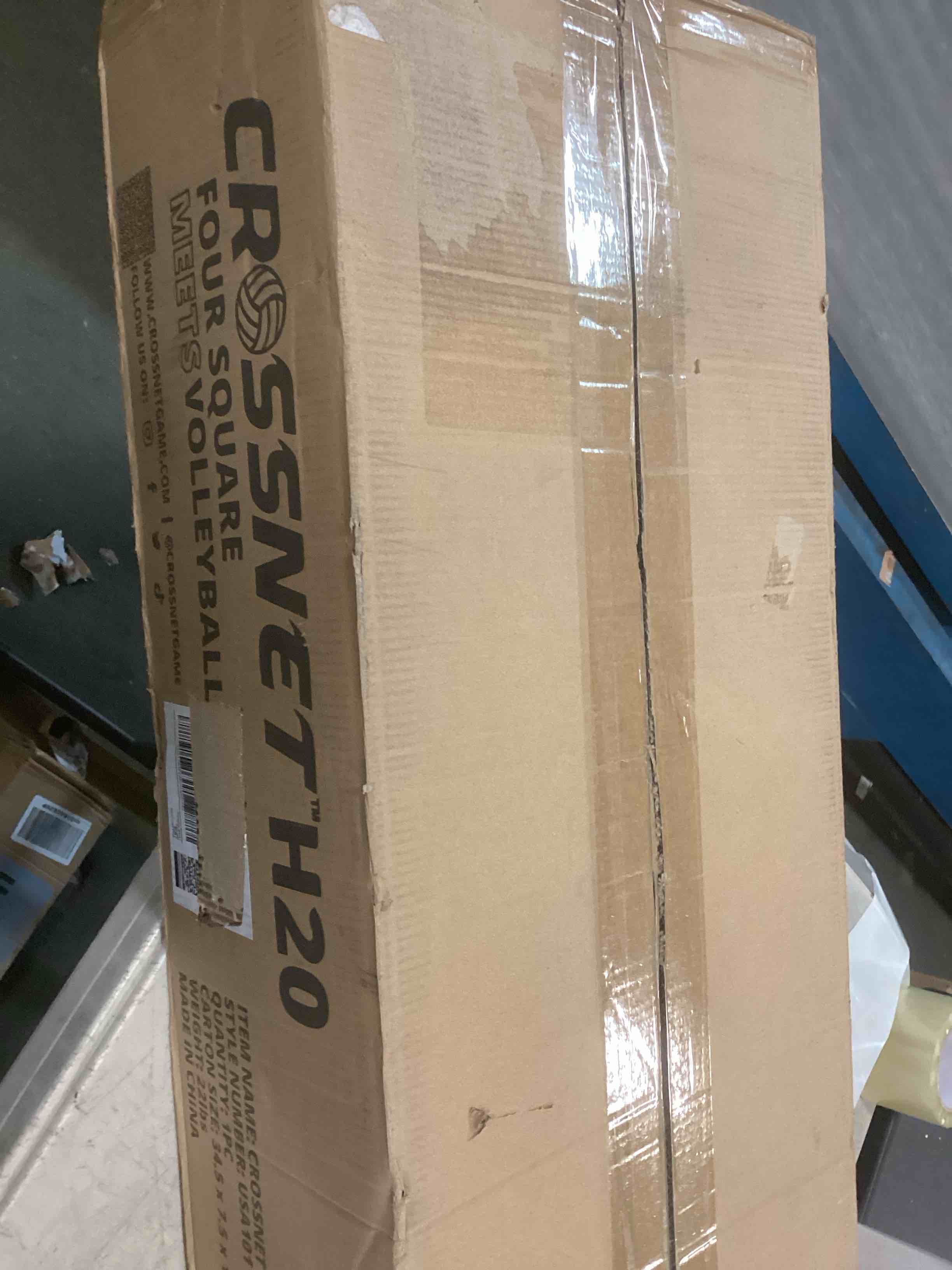 FloormarX 1461855 Four Way Volleyball Net Pool Game Pool Toy for Adults