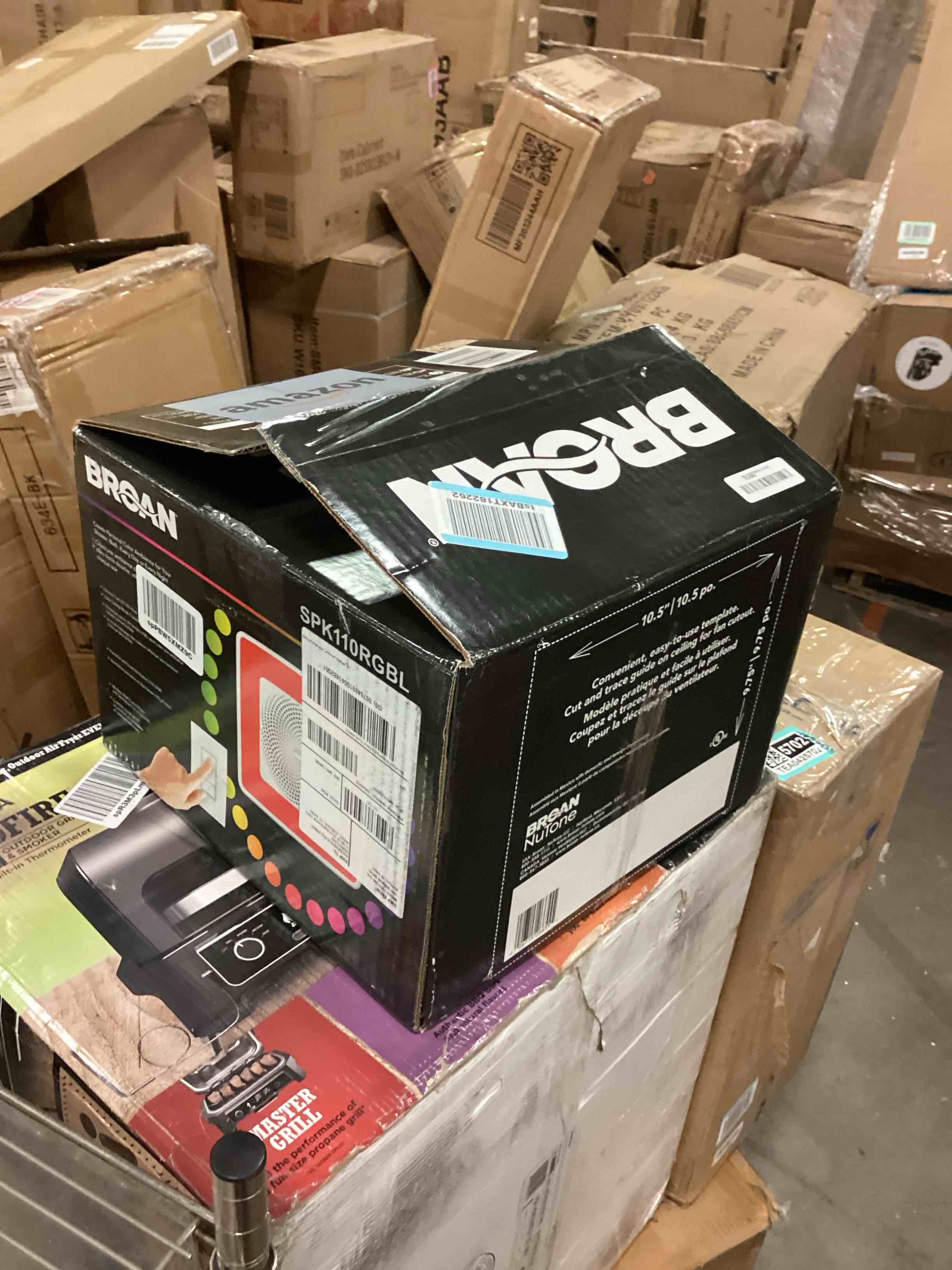 BroanNuTone SPK110RGBL Bathroom Exhaust Fan with