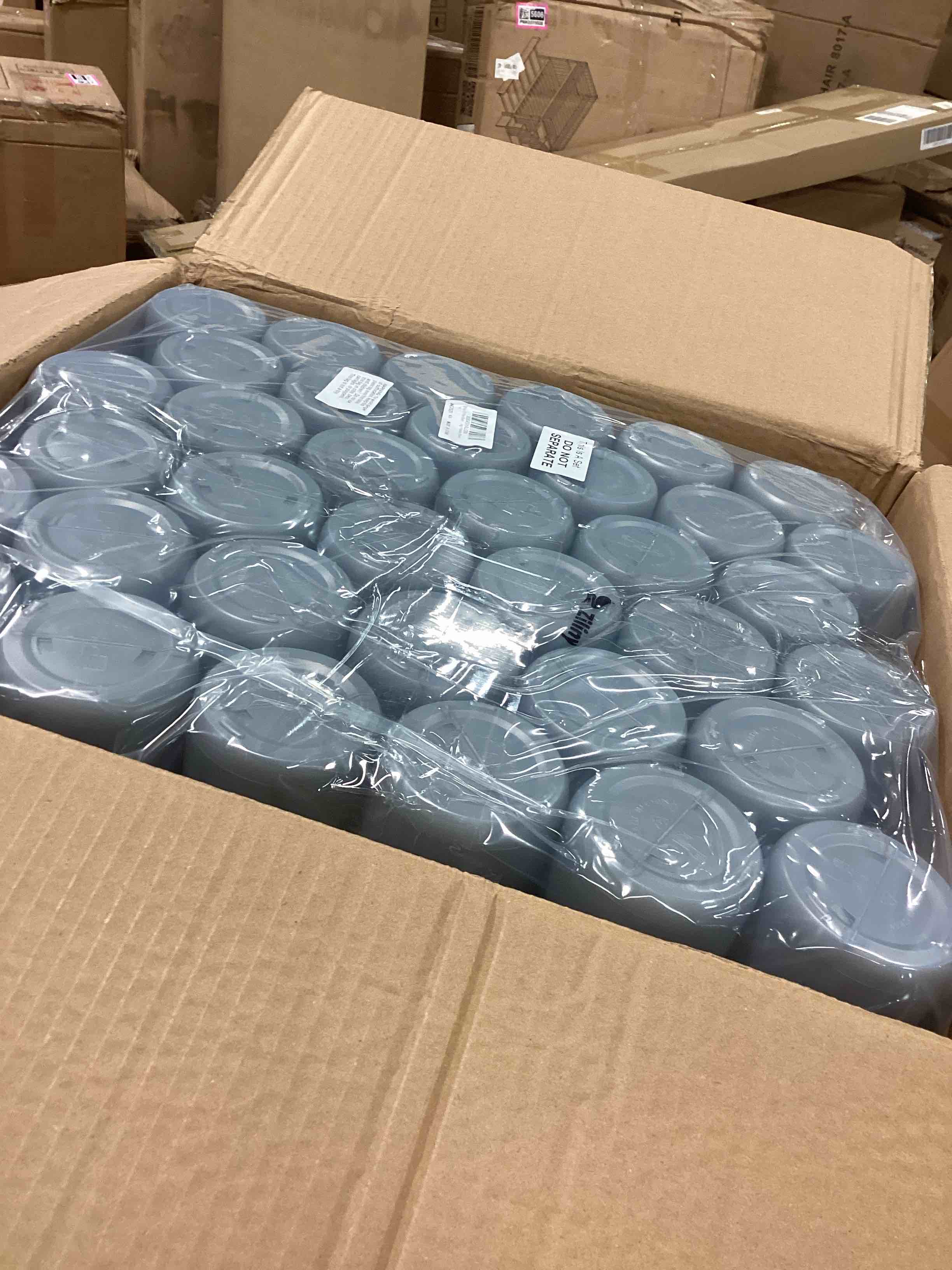 72 Pcs Sports Water Bottles Bulk 20 oz Plastic Water Bottles Reusable